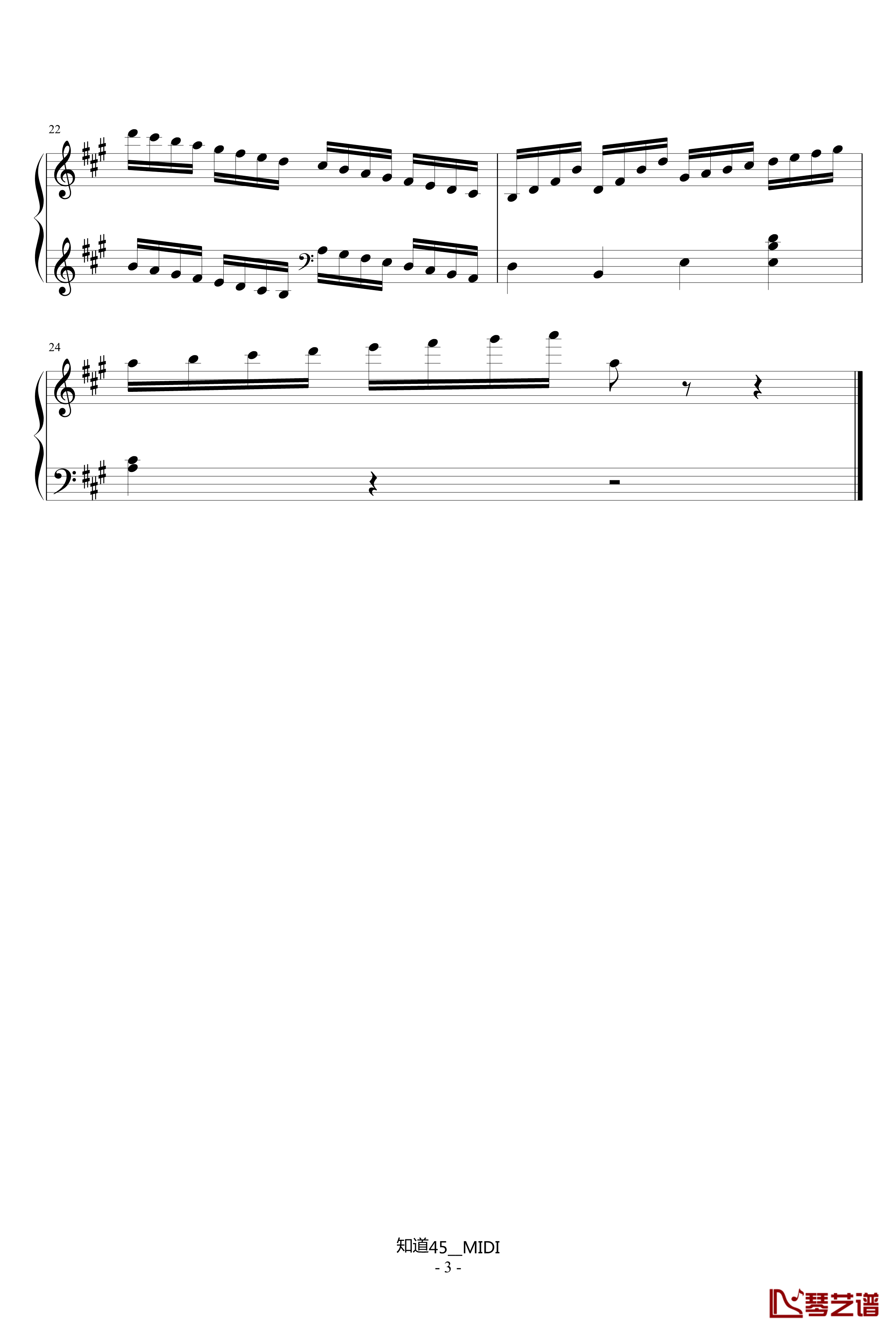 练习曲钢琴谱-Op.849 No.23-儿童歌曲3