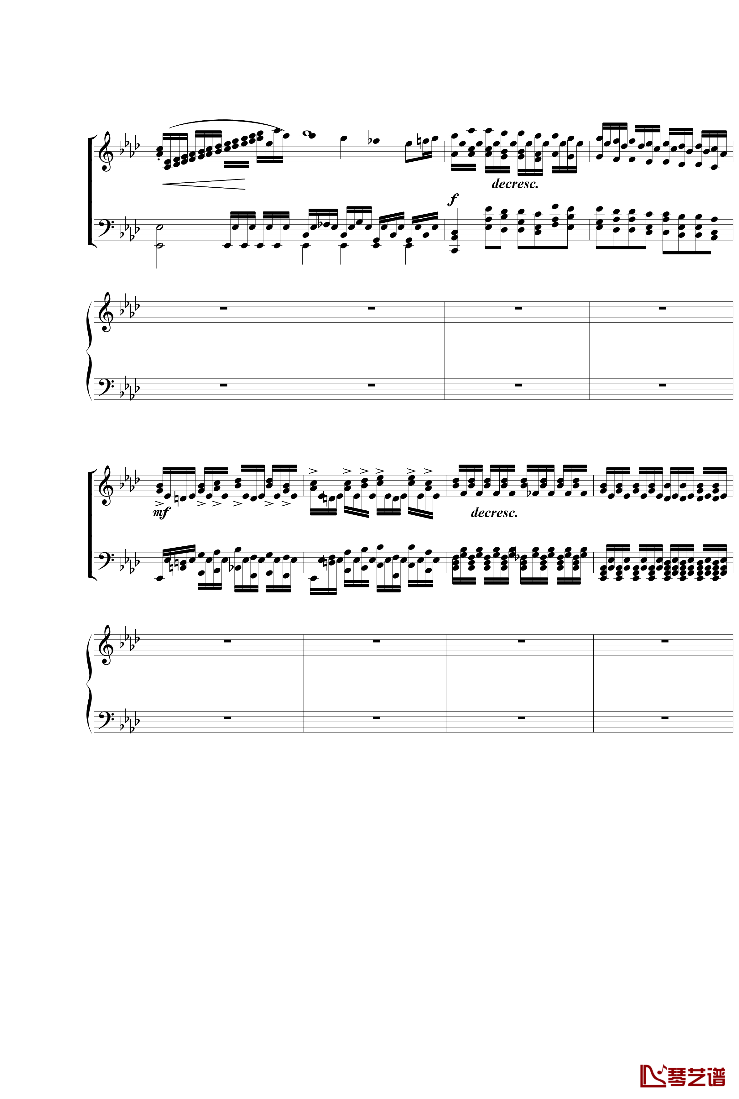 Piano Concerto钢琴谱 No.2-nzh19344
