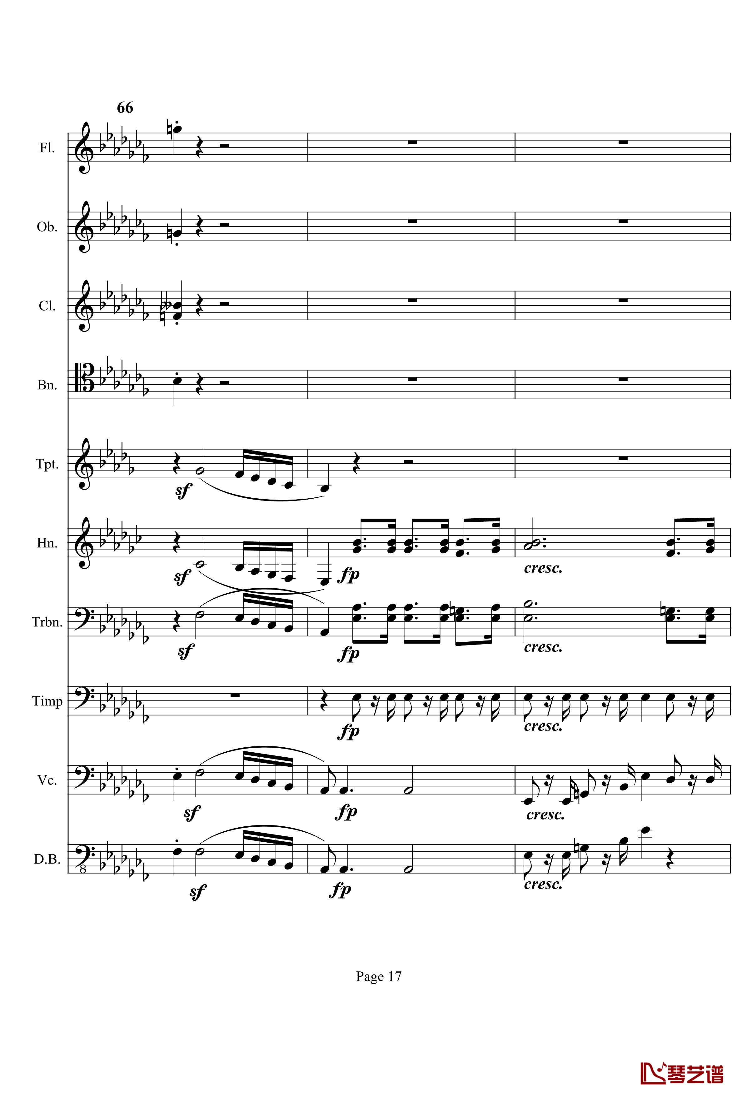 奏鸣曲之交响钢琴谱-第12首-Ⅲ-贝多芬-beethoven17