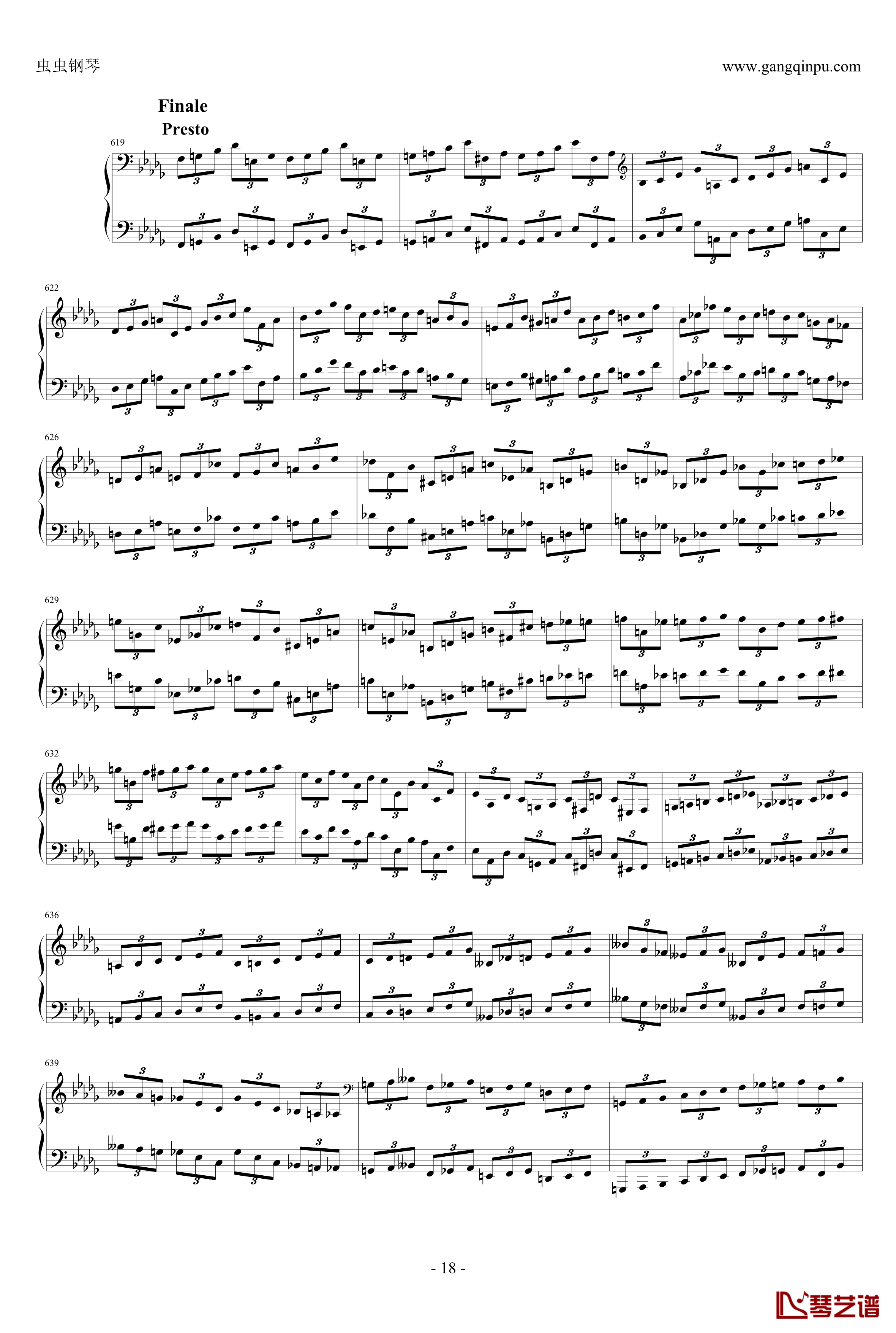 Sonata in B falt minor钢琴谱-S肖邦降b小调第二钢琴奏鸣曲 Op.3518