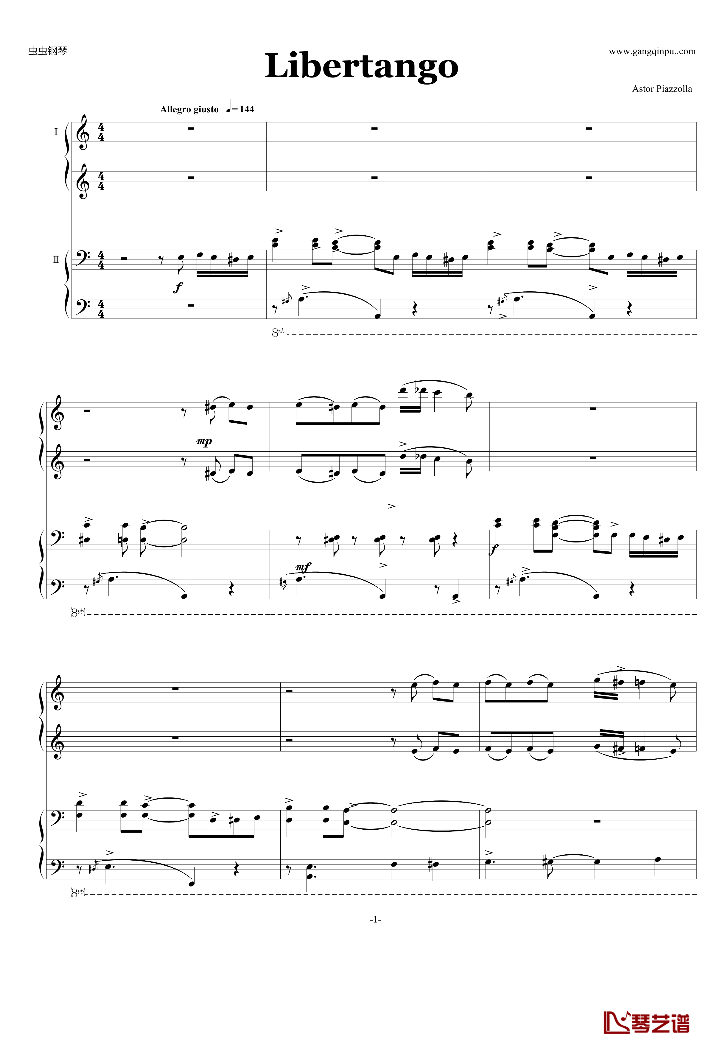 Libertango钢琴谱-edited-Piazzolla1
