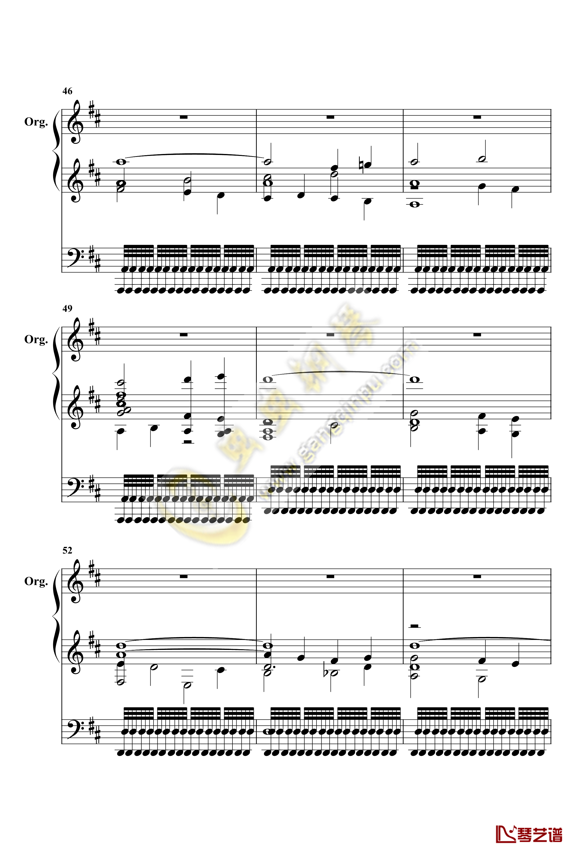 第三交响曲末乐章尾声钢琴版钢琴谱-马勒-Z.D.Lin6