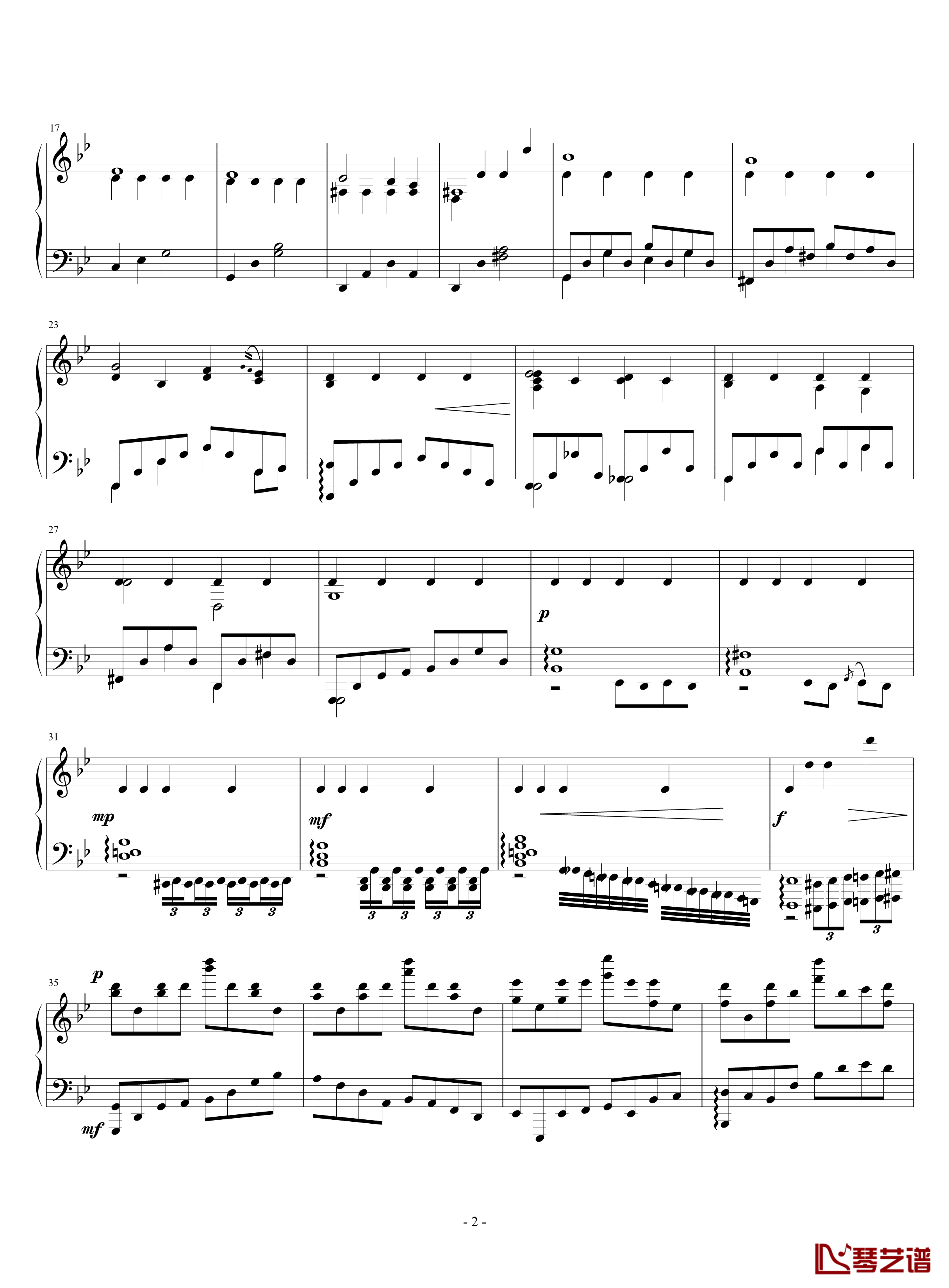 萧秋钢琴谱-四季 练习曲-yutianyue1262