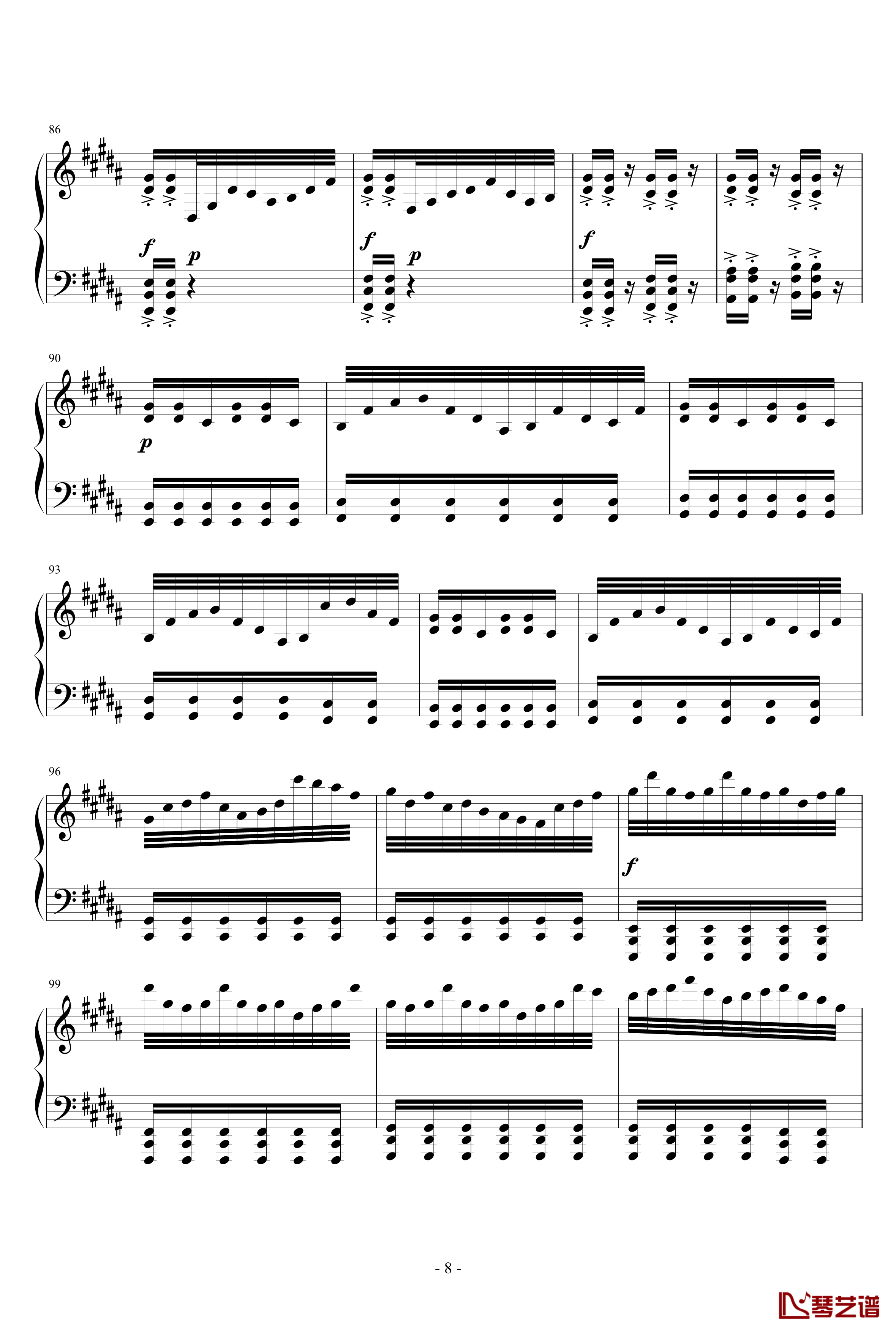 kouyou钢琴谱-Piano Arrangement-Deemo8