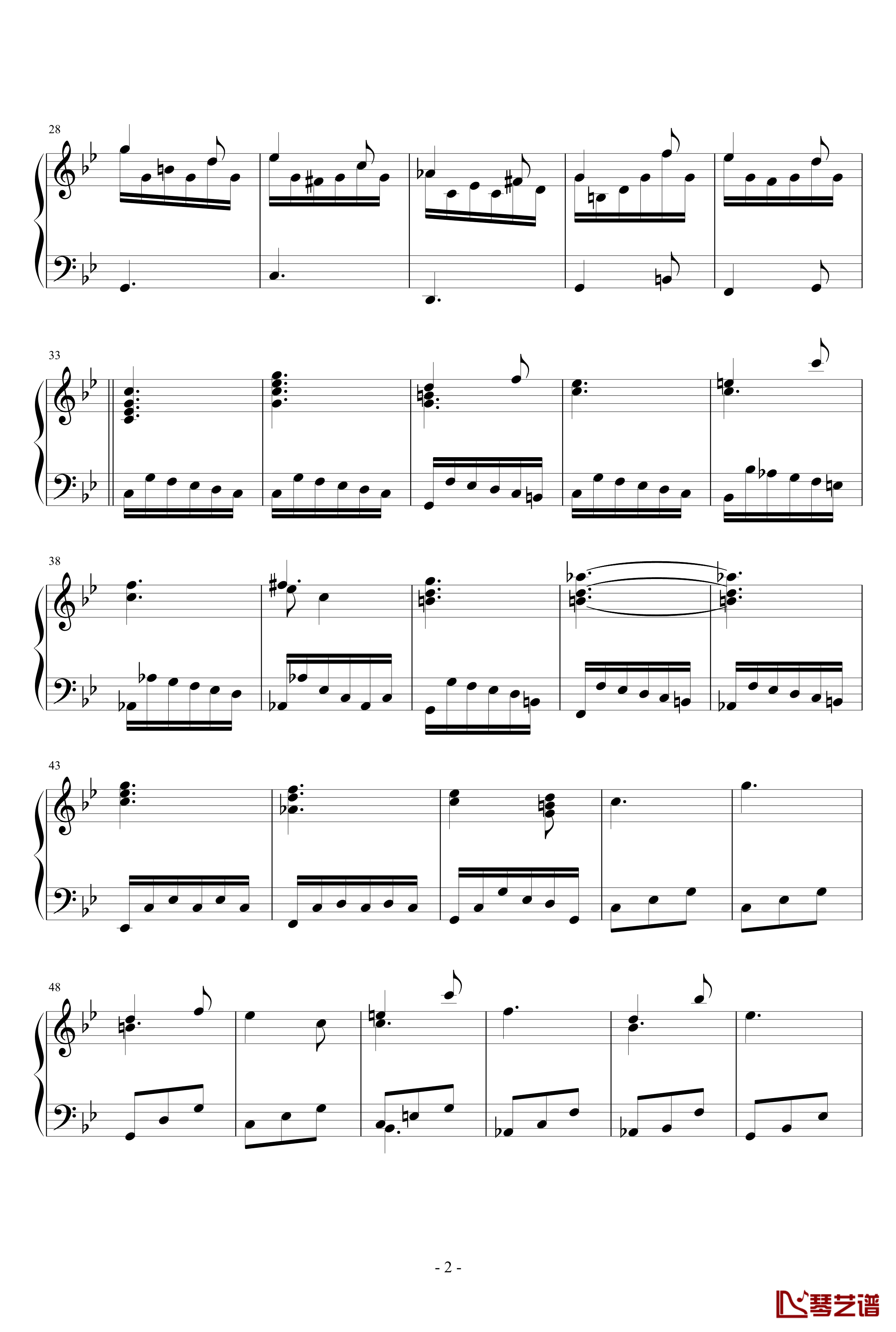 第三钢琴奏鸣曲钢琴谱-第三乐章-nzh19342