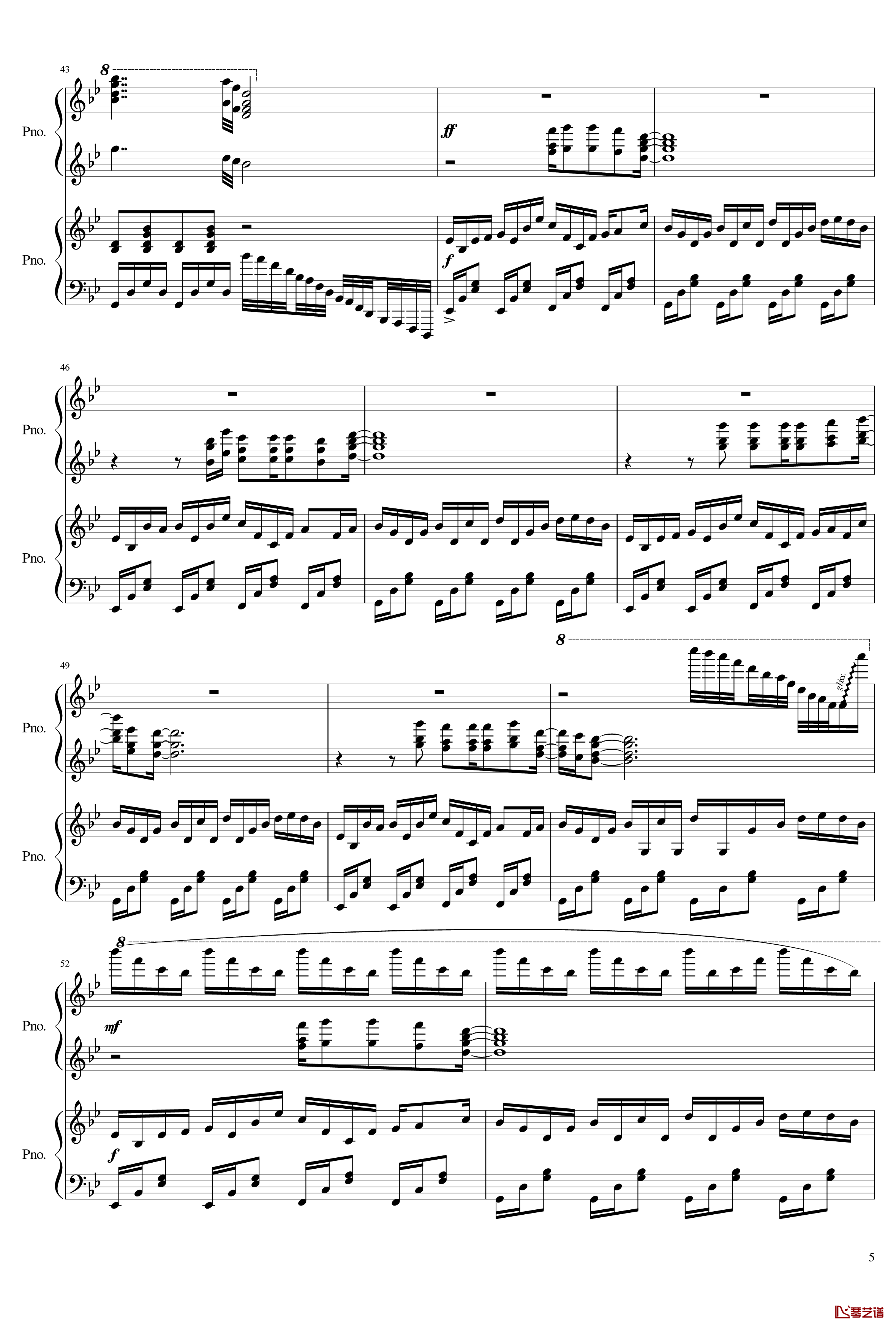 Pseudotriton钢琴谱-Kitcaliber5