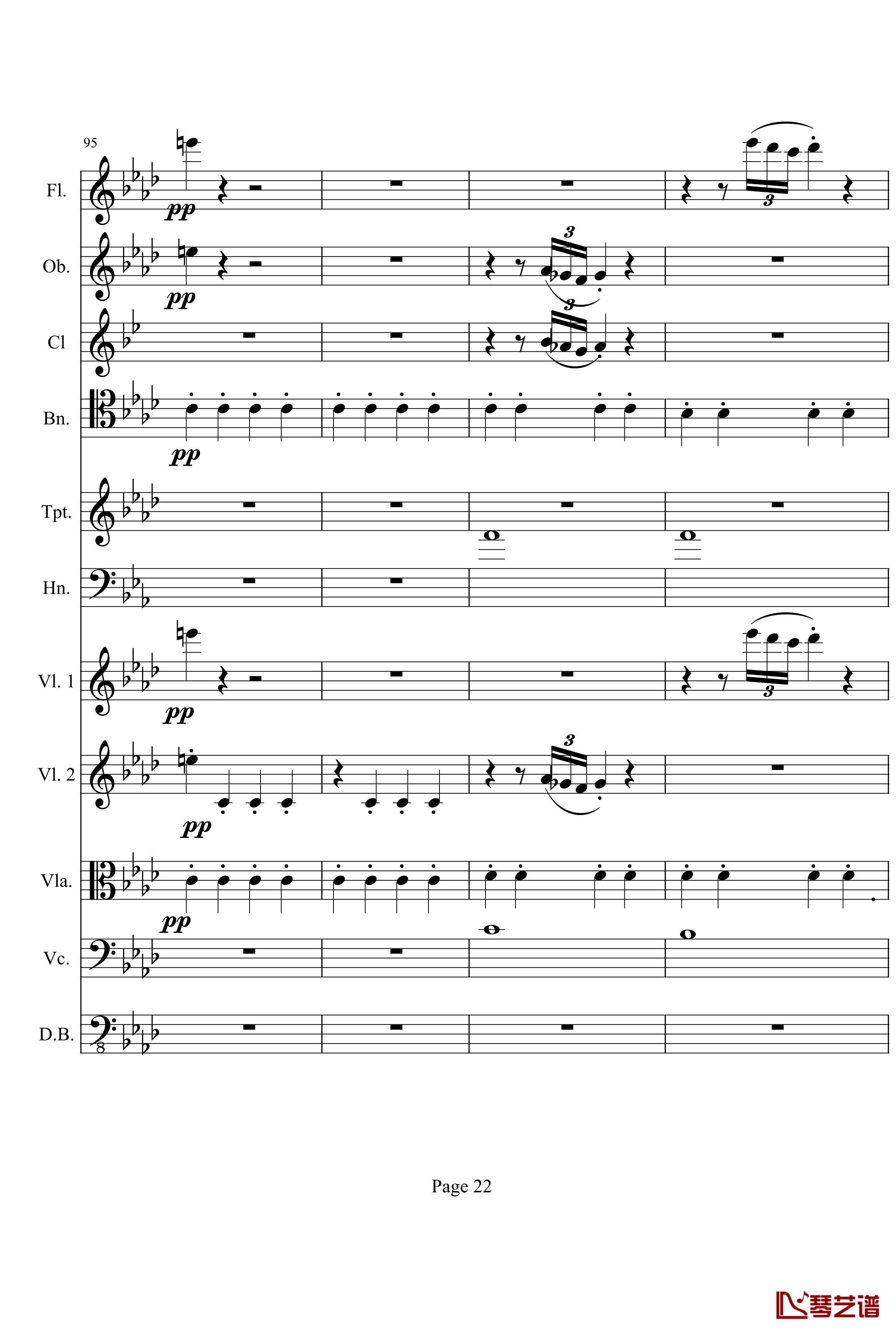 奏鸣曲之交响钢琴谱-第1首-Ⅰ-贝多芬-beethoven22