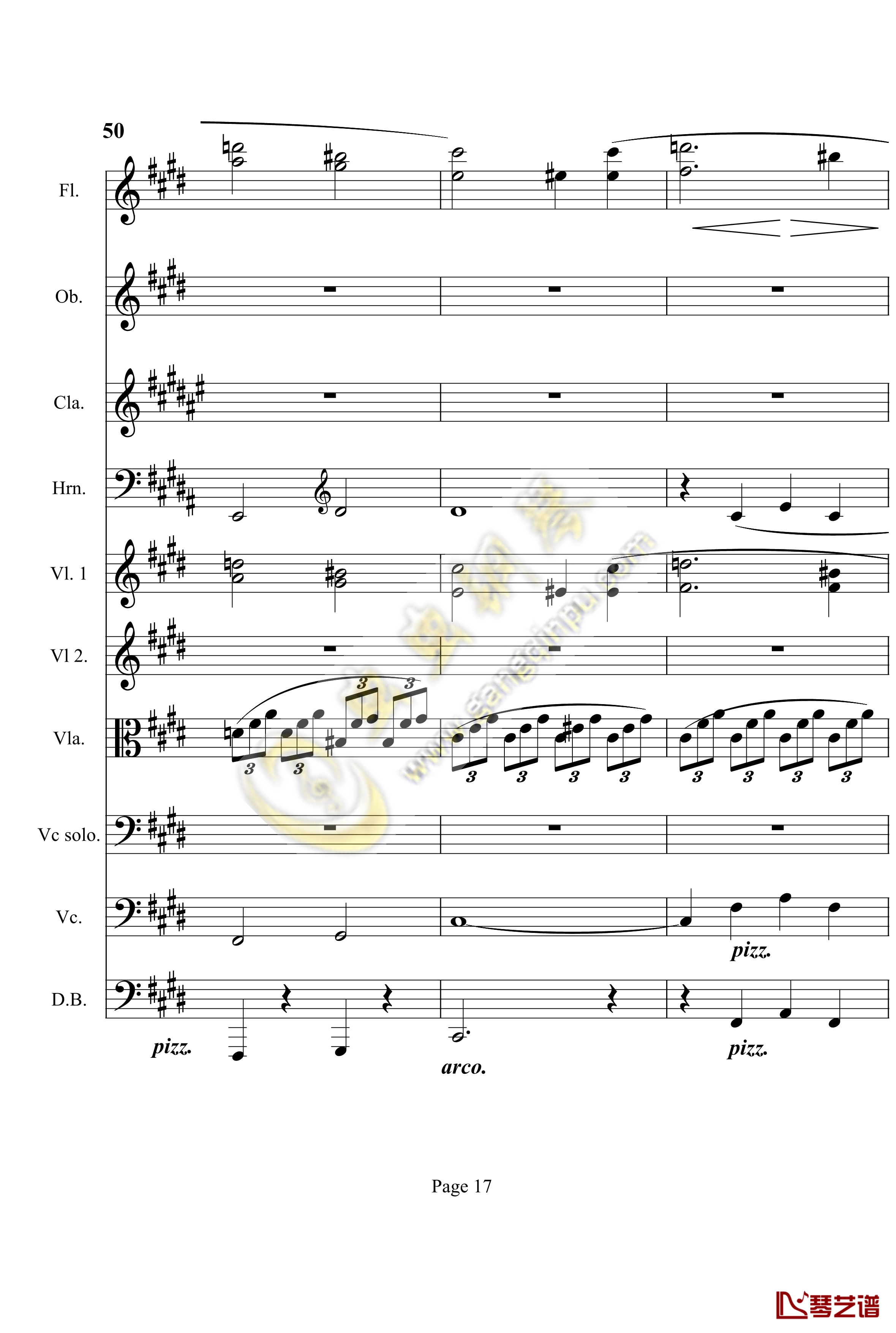 奏鸣曲之交响第14首钢琴谱-贝多芬-beethoven17