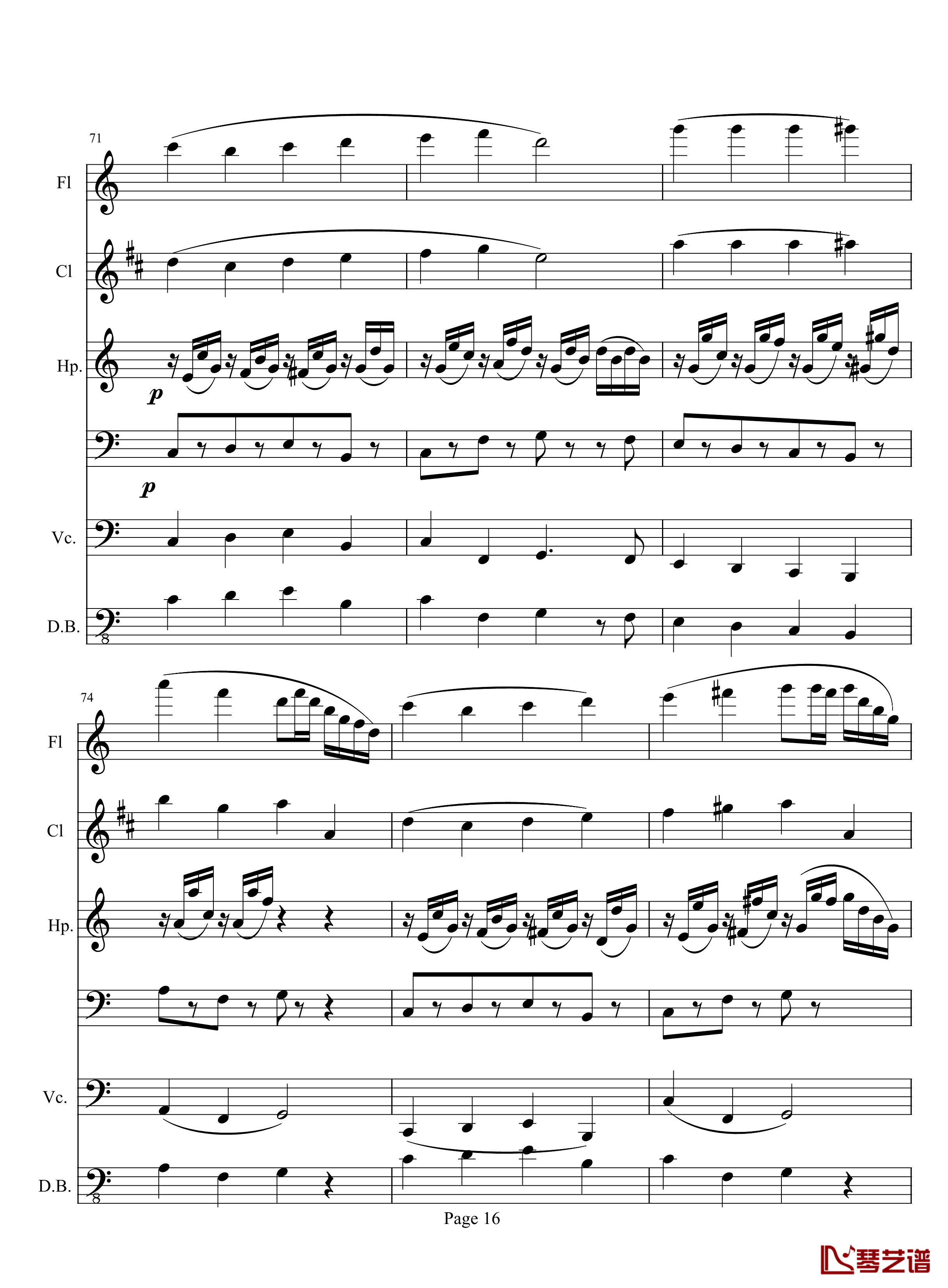 奏鸣曲之交响钢琴谱-第10首-2-贝多芬-beethoven16