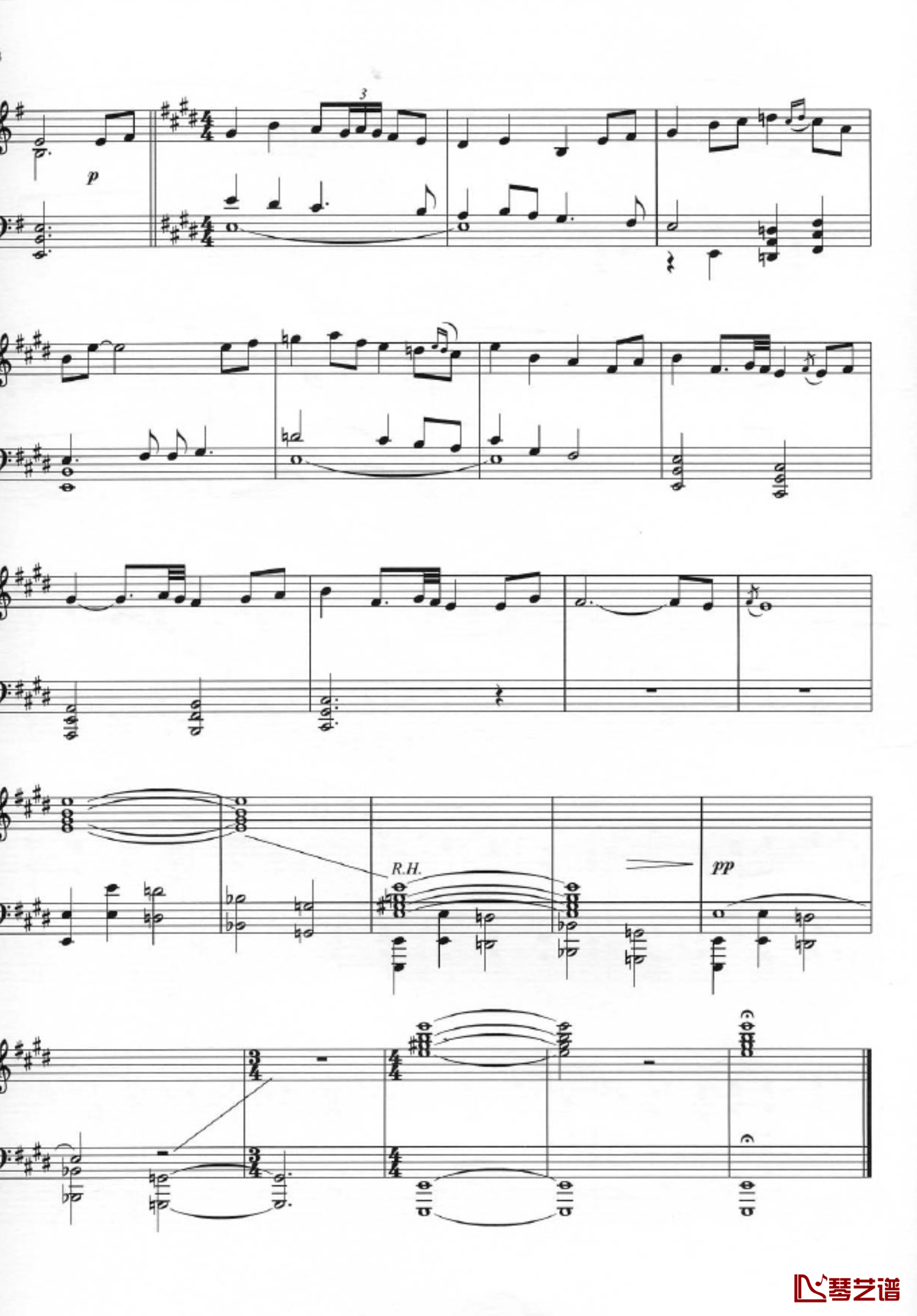 hymn to the sea钢琴谱-詹姆斯霍纳5