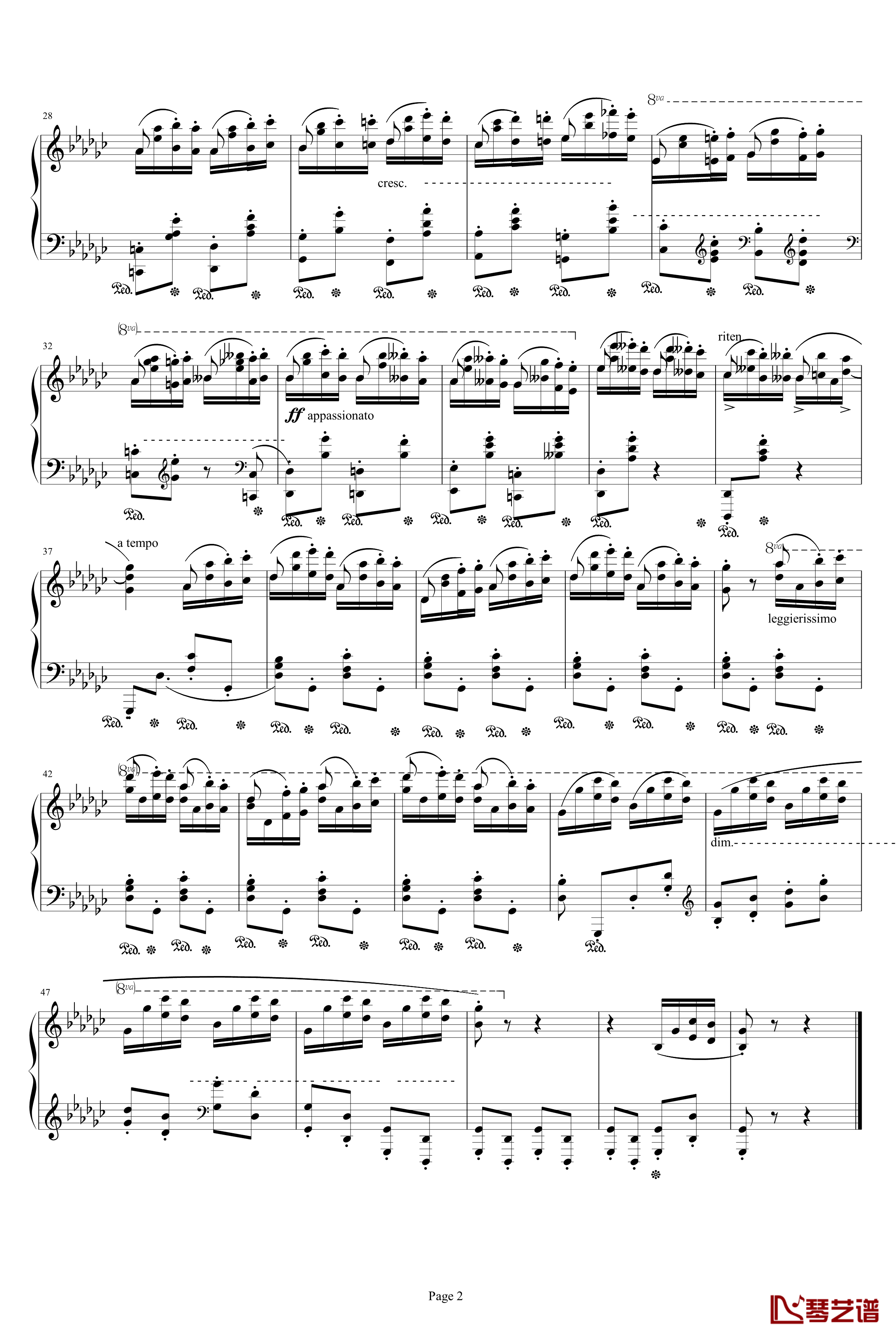练习曲Op.25-9钢琴谱-肖邦-chopin2