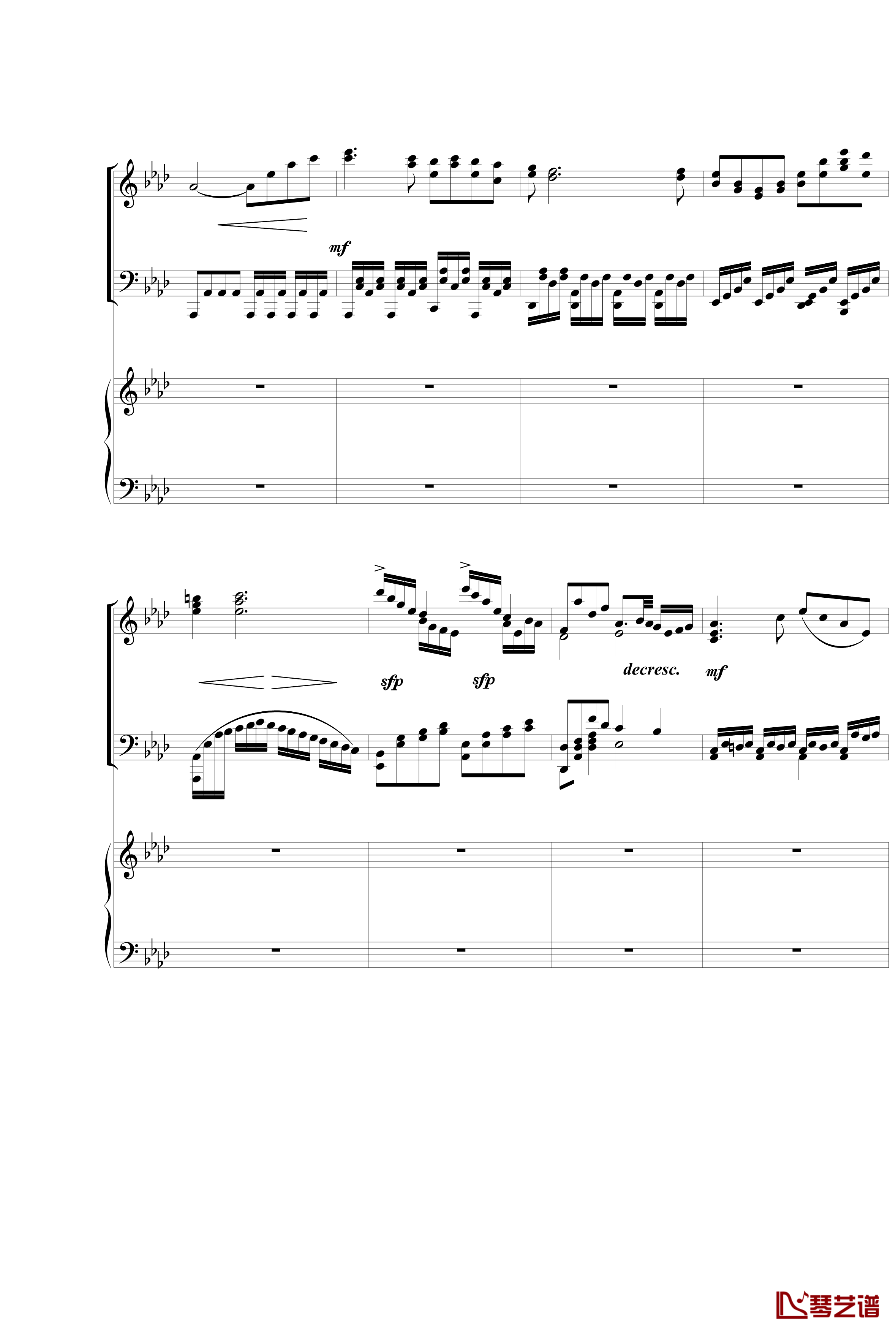 Piano Concerto钢琴谱 No.2-nzh19342