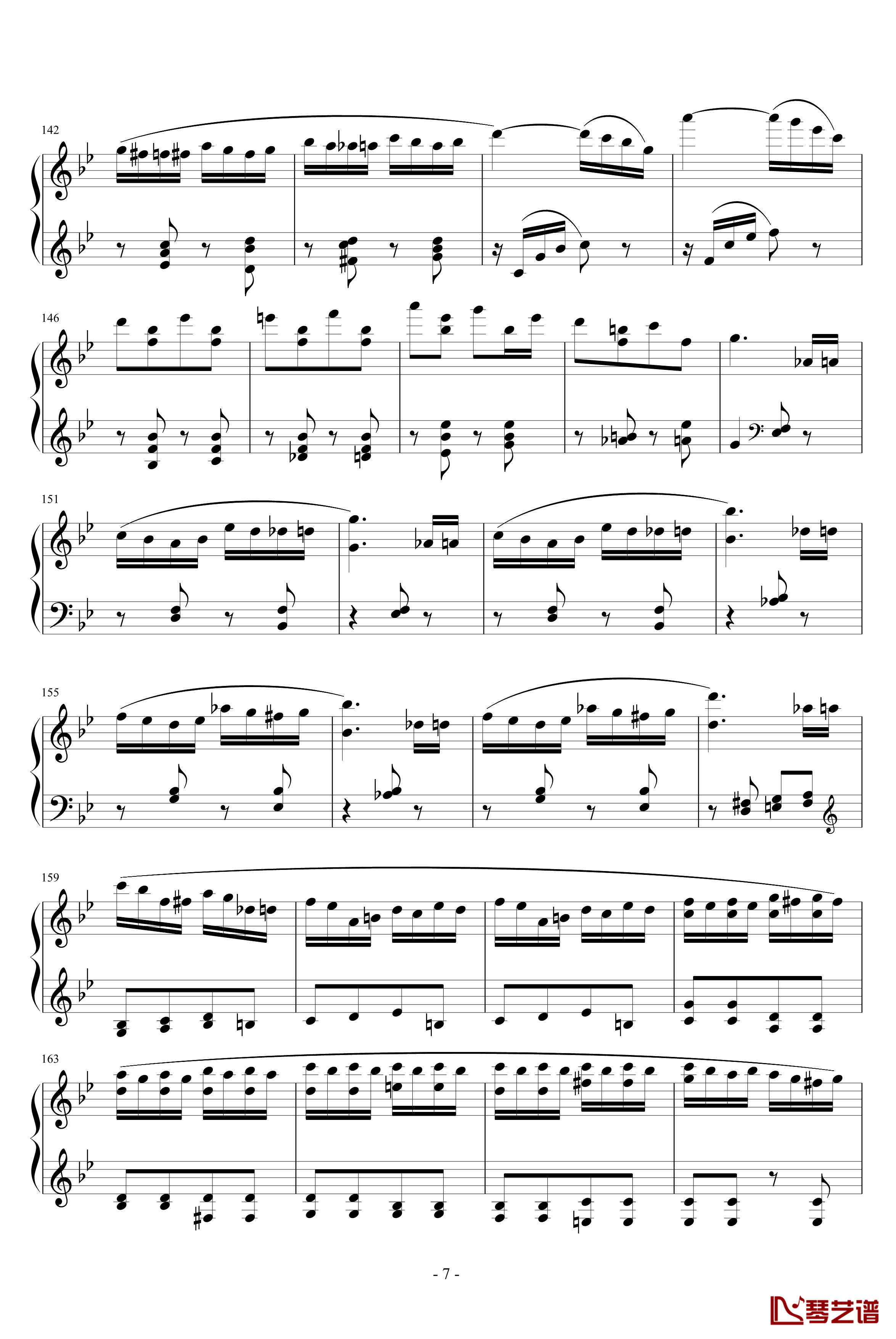 胡桃夹子序曲钢琴谱-柴科夫斯基-Peter Ilyich Tchaikovsky7