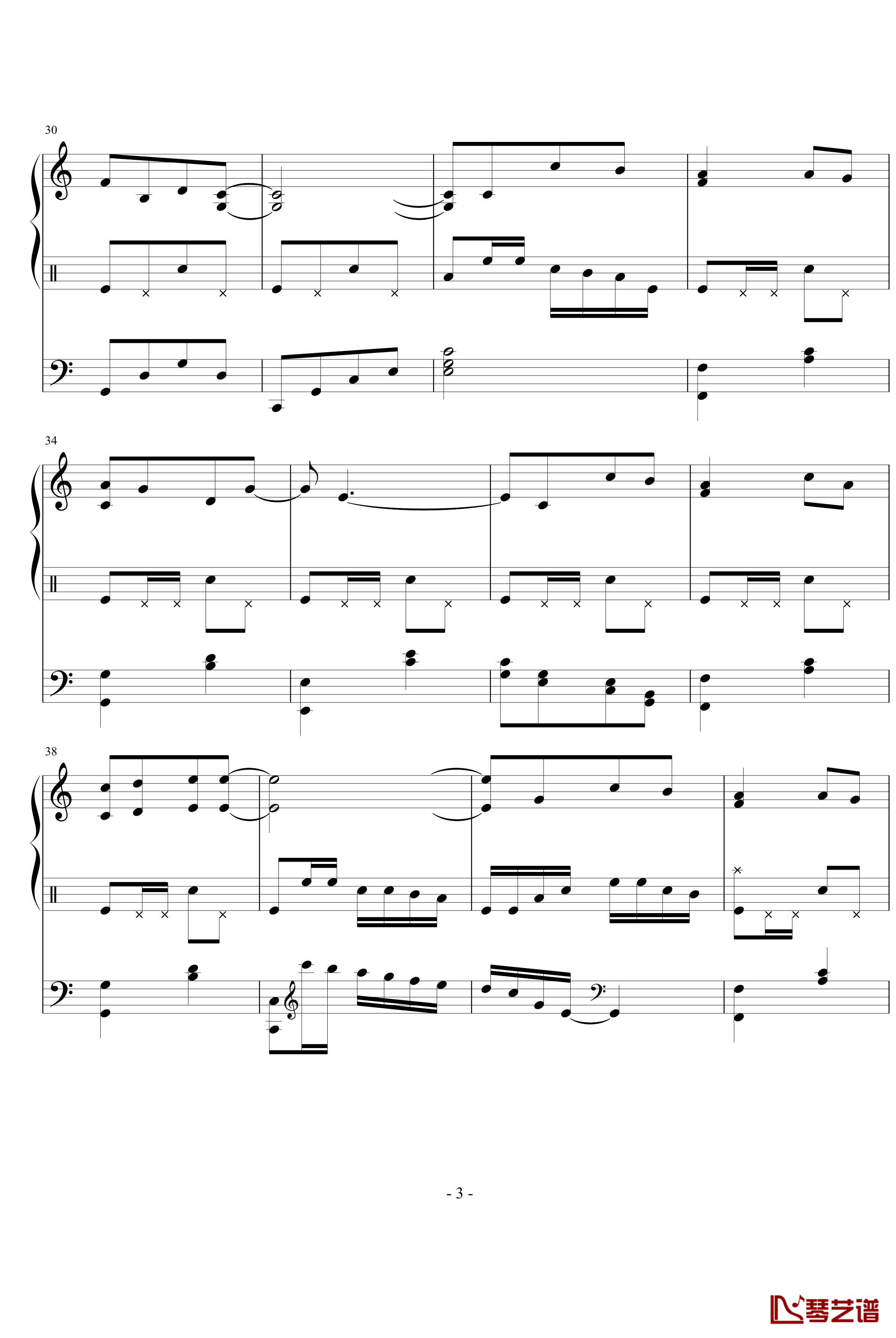 星月游乐园钢琴谱-199086hxy3