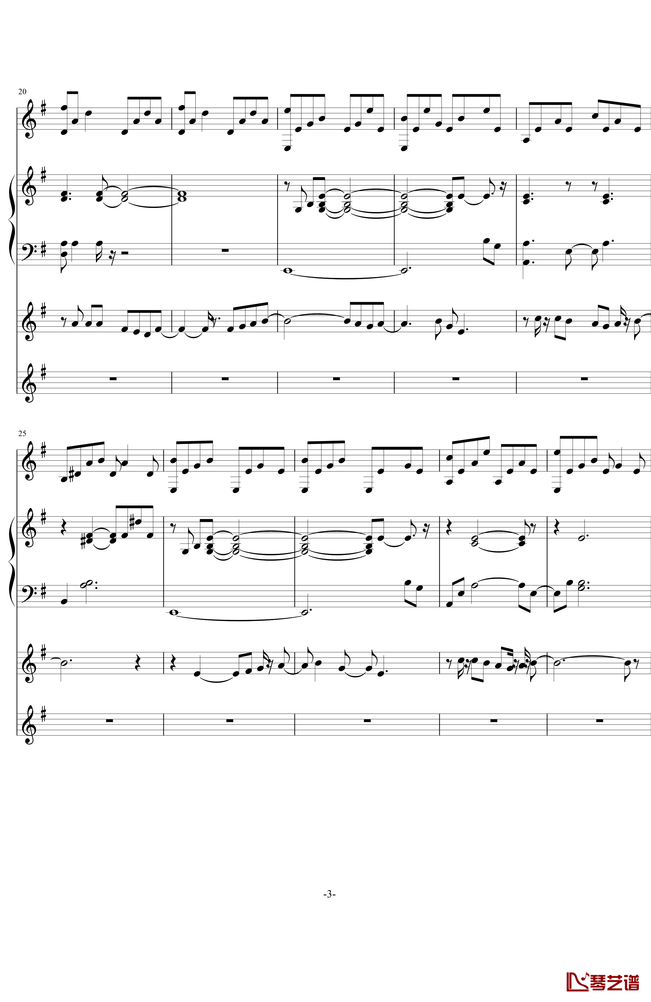 中提琴协奏版钢琴谱-含有钢琴独奏-老奠3