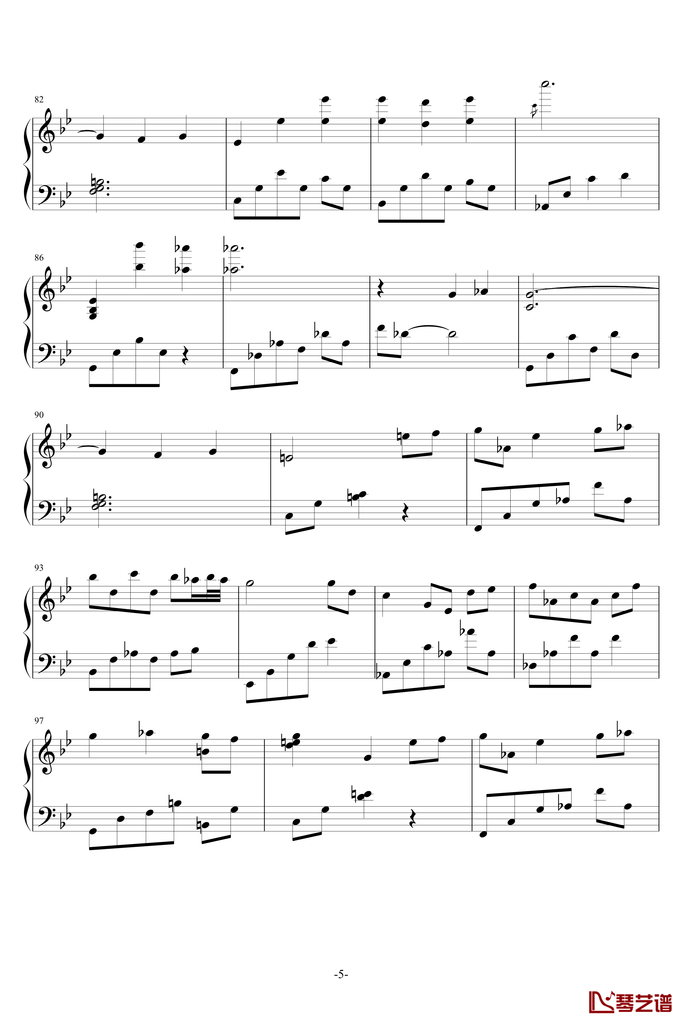 Eversince钢琴谱-Yiruma5