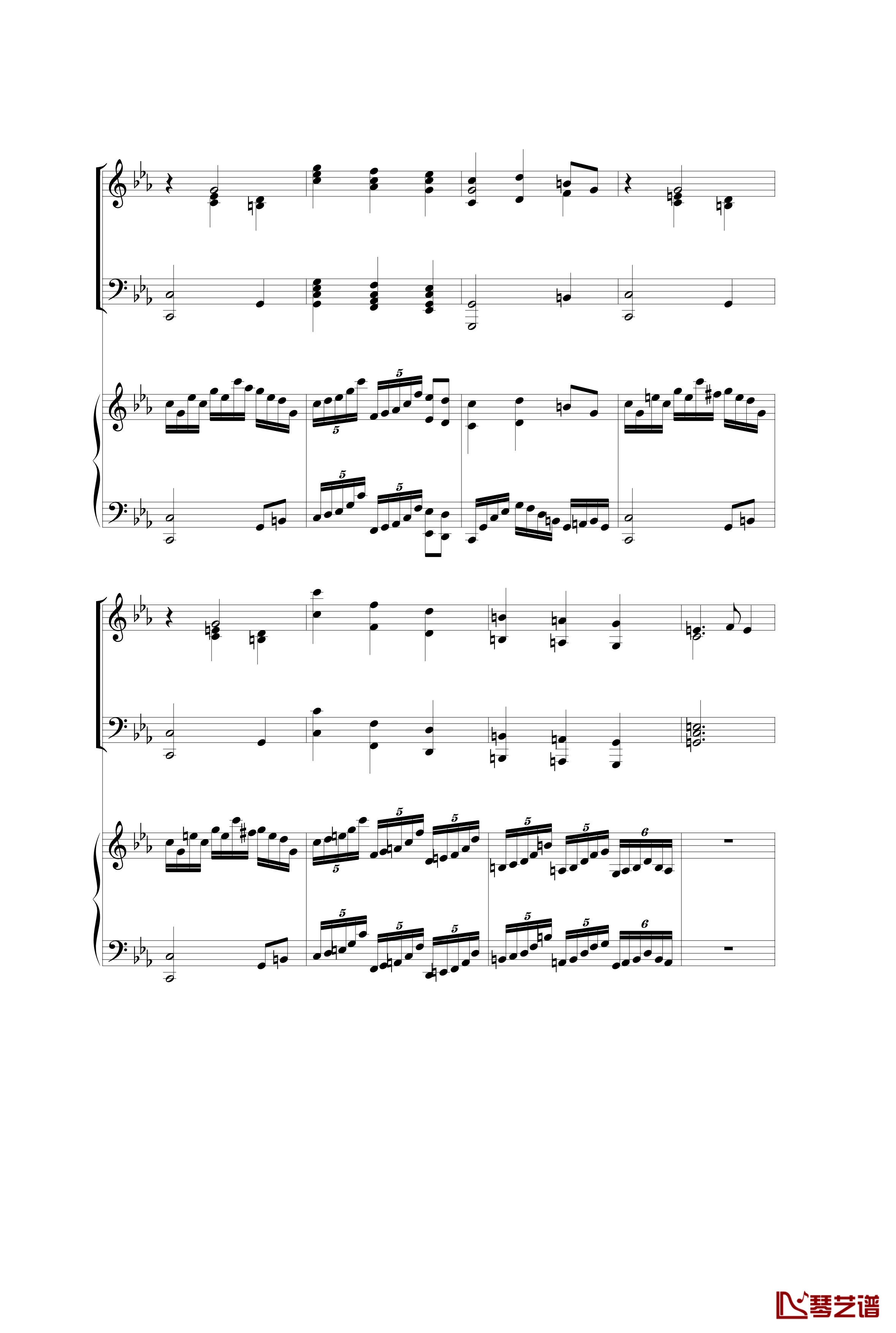 Piano Concerto钢琴谱 I-nzh193438