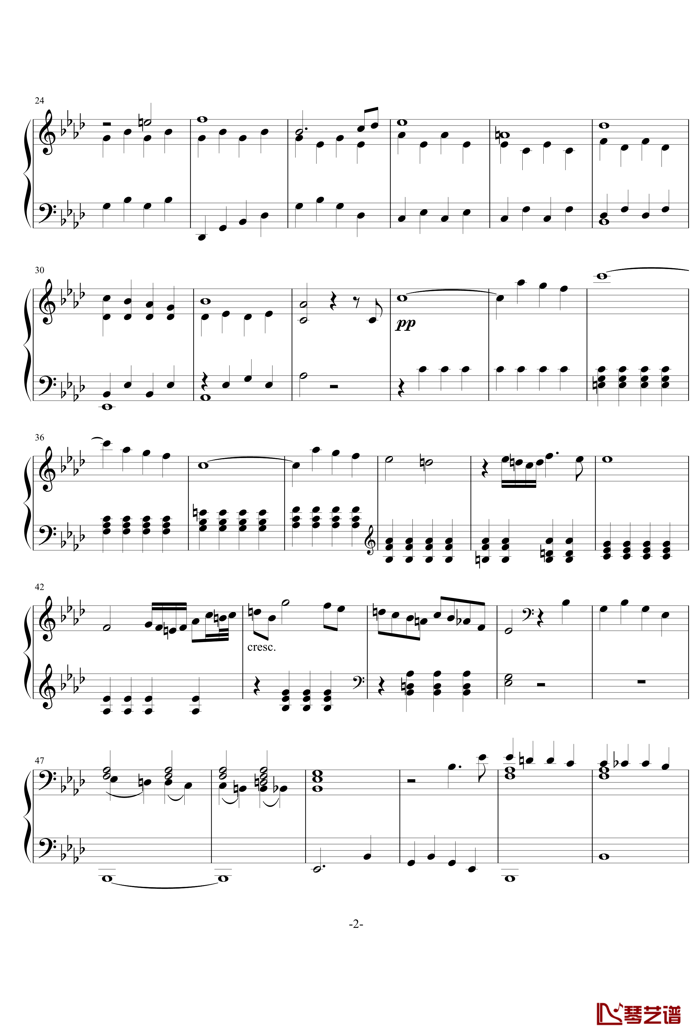 悲怆钢琴谱-贝多芬-beethoven2