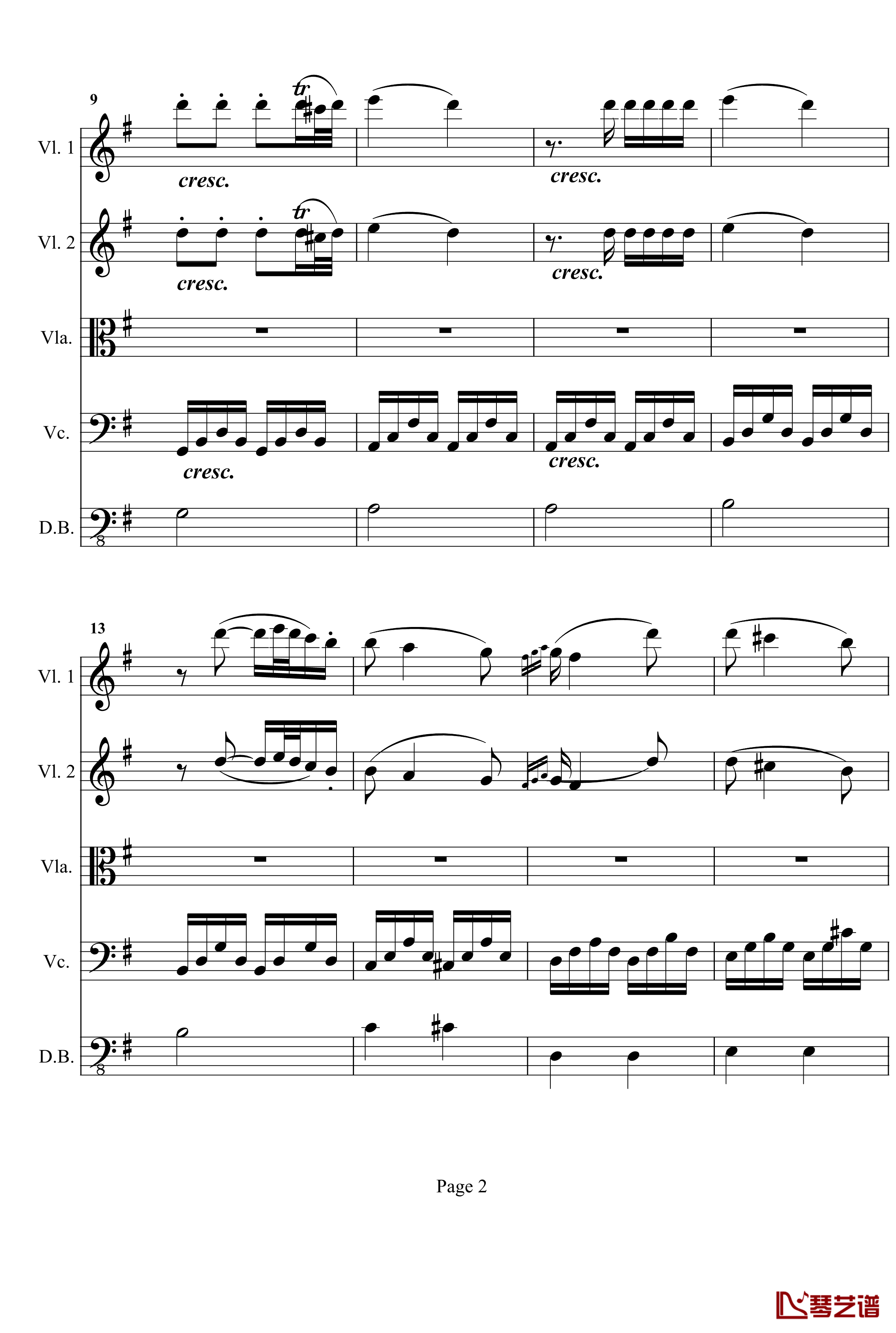 奏鸣曲之交响钢琴谱- 第十首-Ⅰ-贝多芬-beethoven2