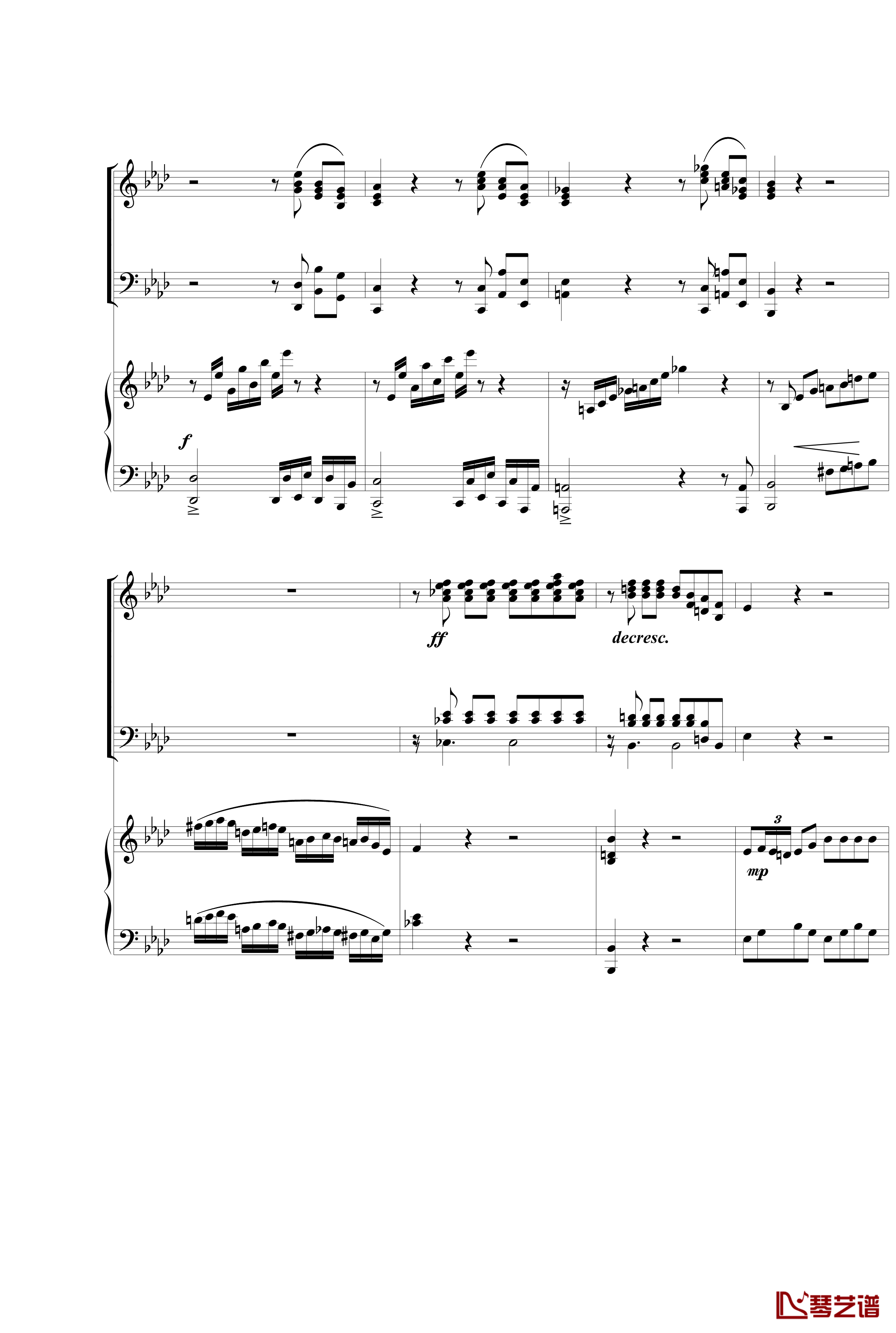 Piano Concerto钢琴谱 No.2-nzh19348