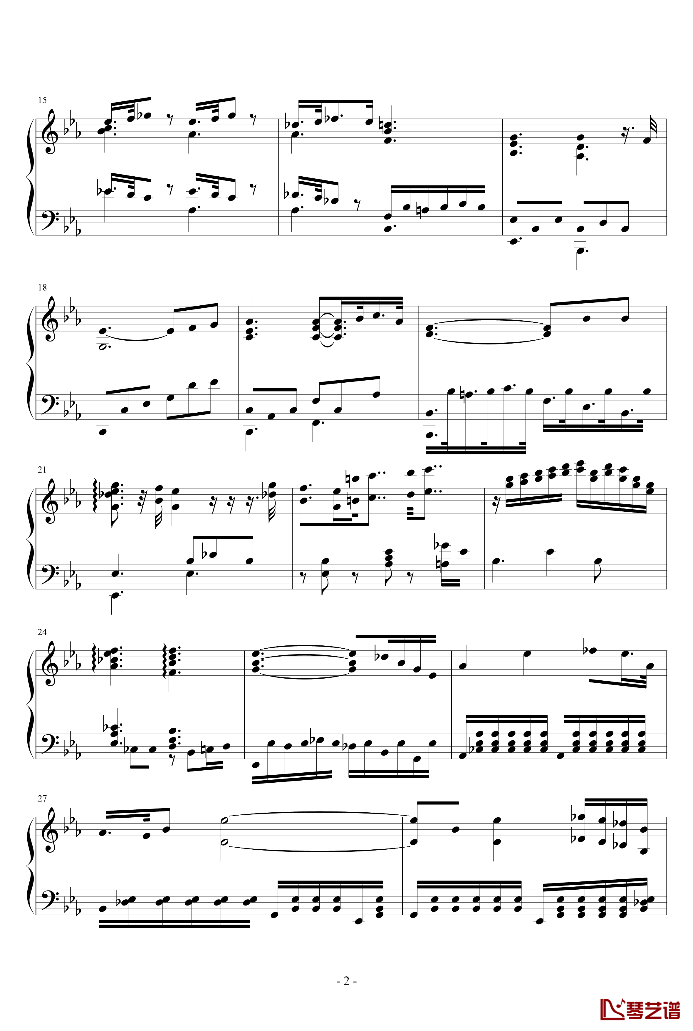 Fantasia I钢琴谱-nzh19342