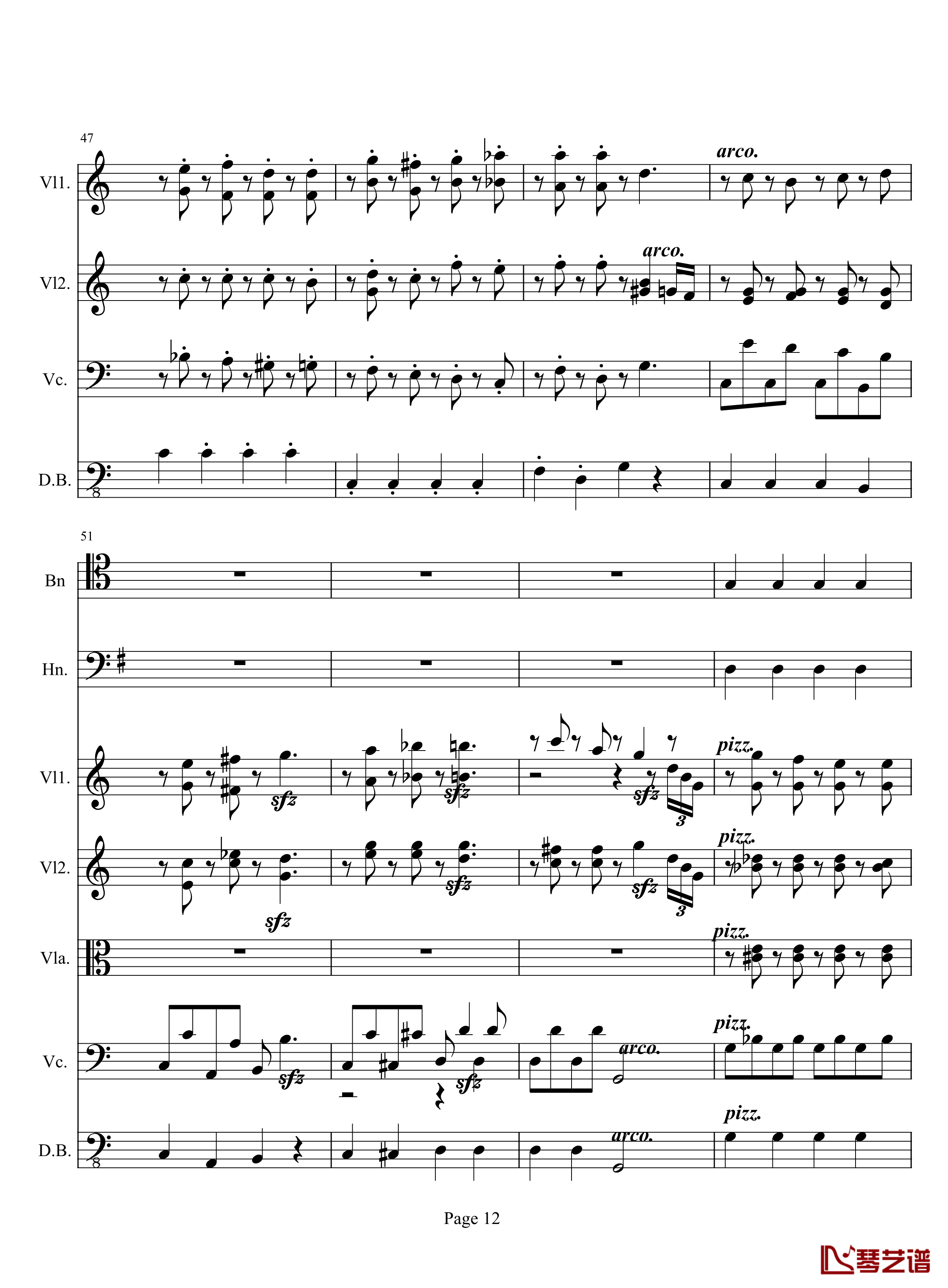 奏鸣曲之交响钢琴谱-第10首-2-贝多芬-beethoven12
