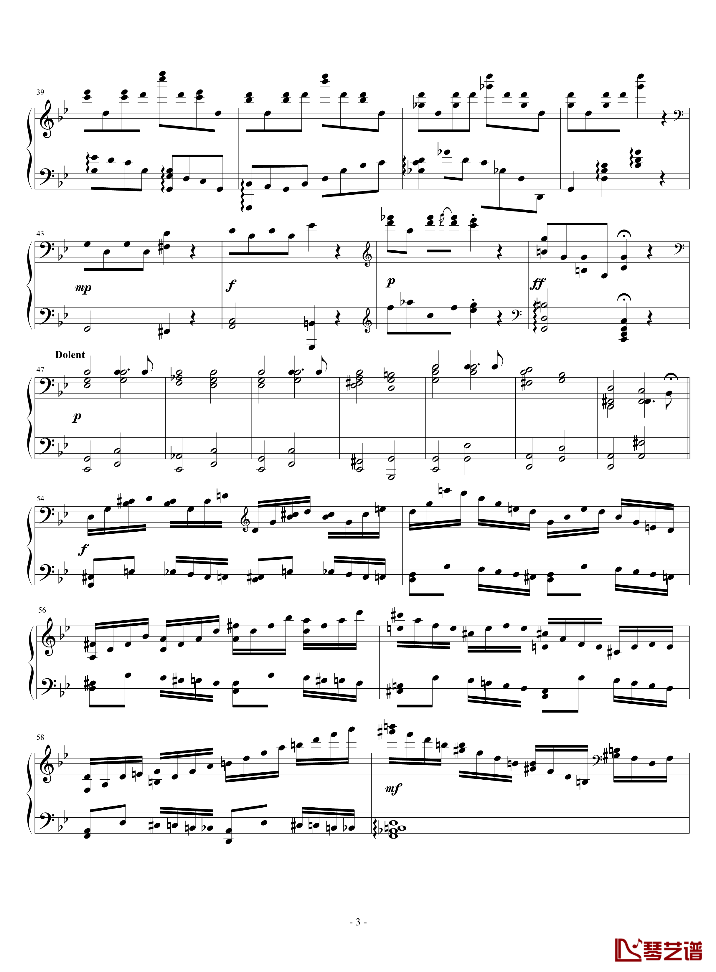 萧秋钢琴谱-四季 练习曲-yutianyue1263