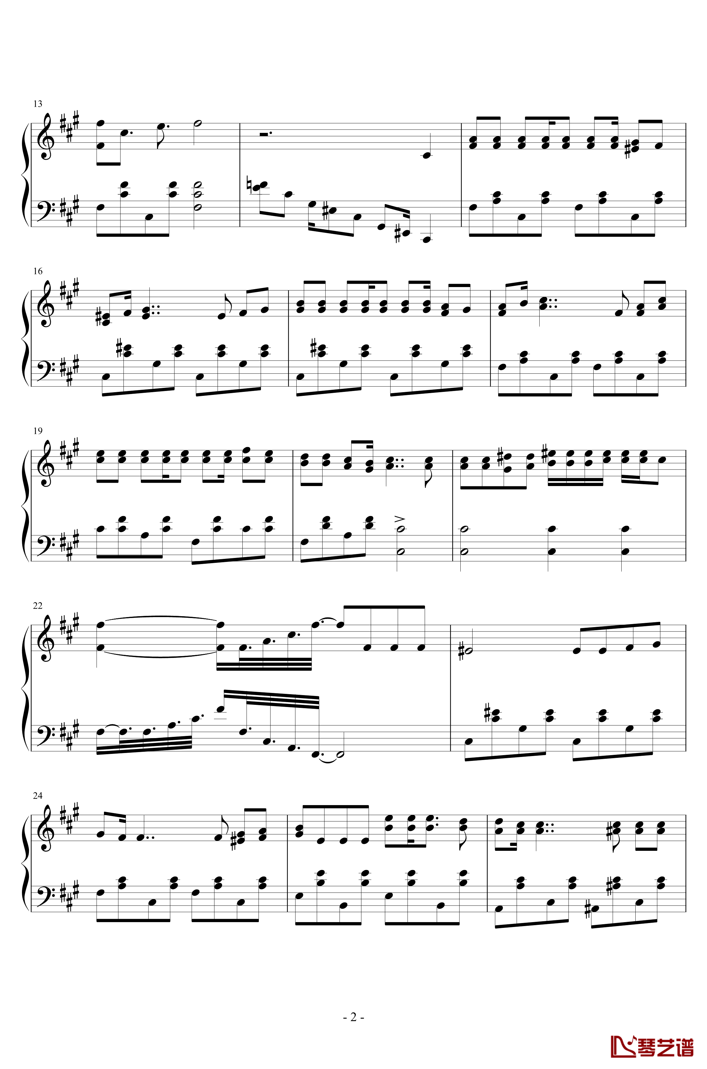 SNOBBISM钢琴谱 -Neru2