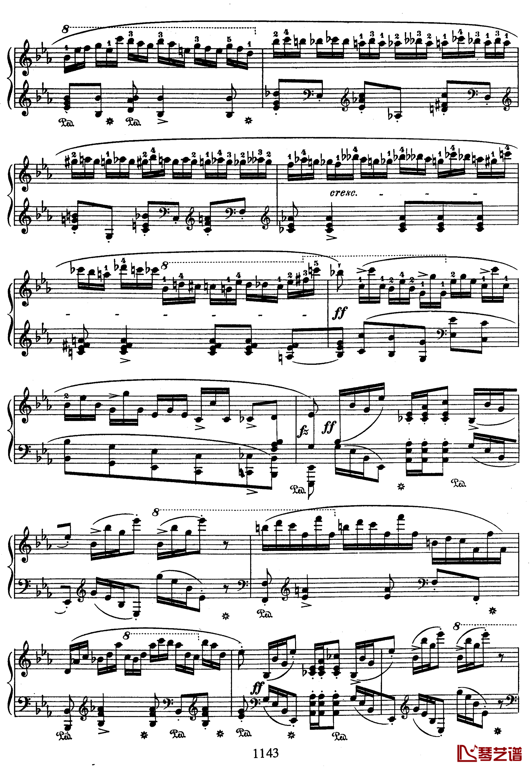 chopin op22钢琴谱-Andante Spianato&Grande Polonaise-肖邦-chopin18