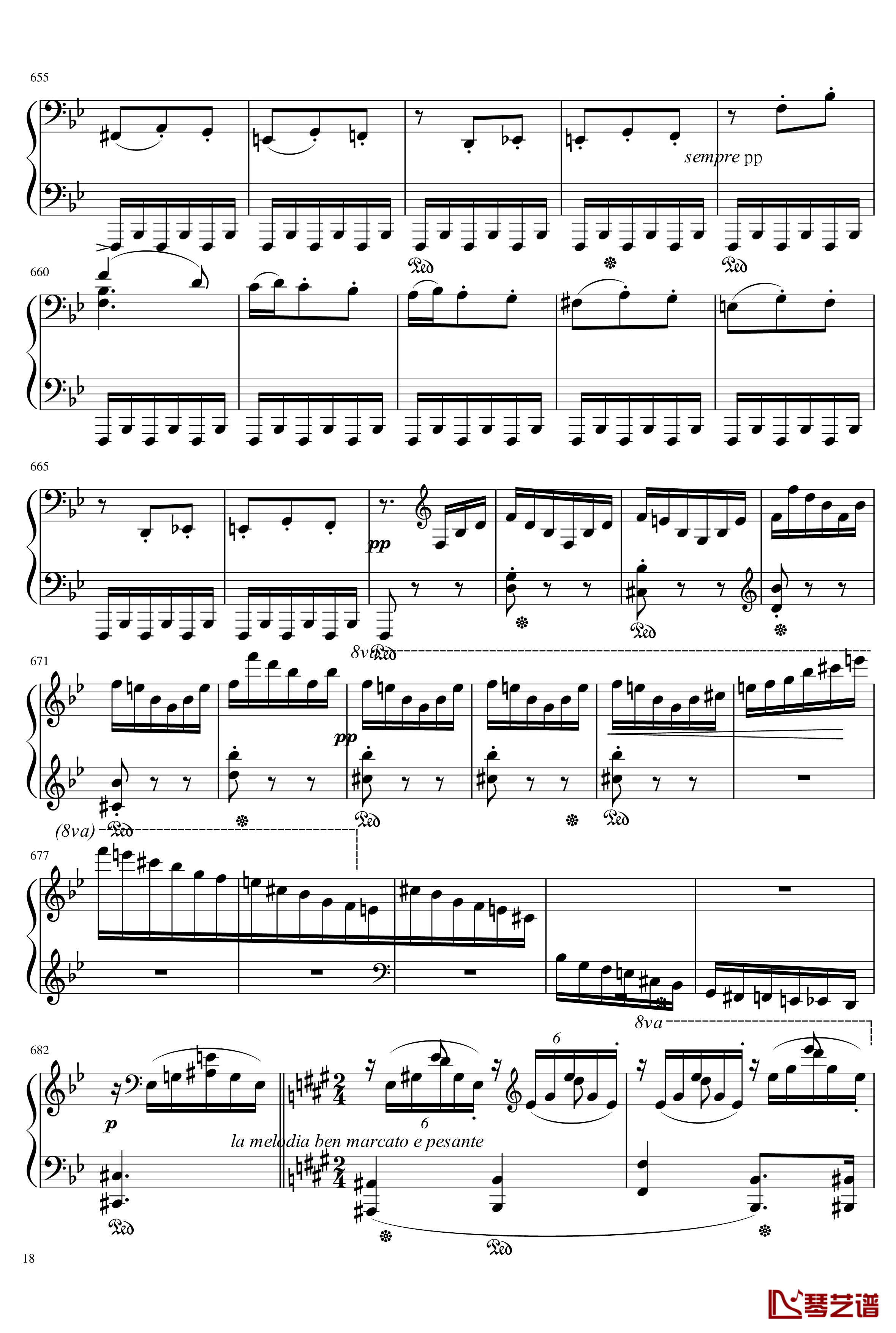 Mephisto Waltz No. 1 S. 514钢琴谱-李斯特18