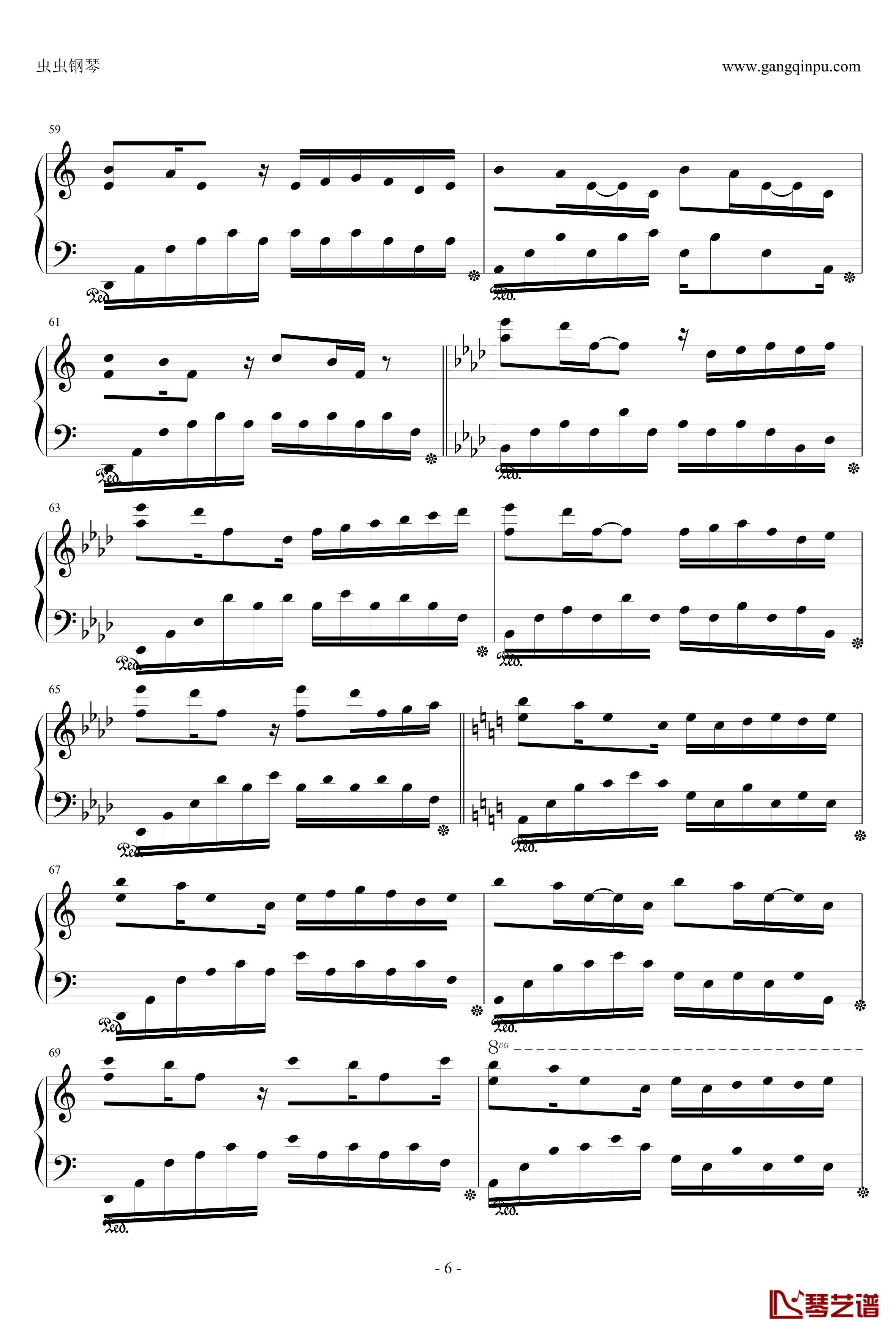 前声音钢琴谱-Yiruma6
