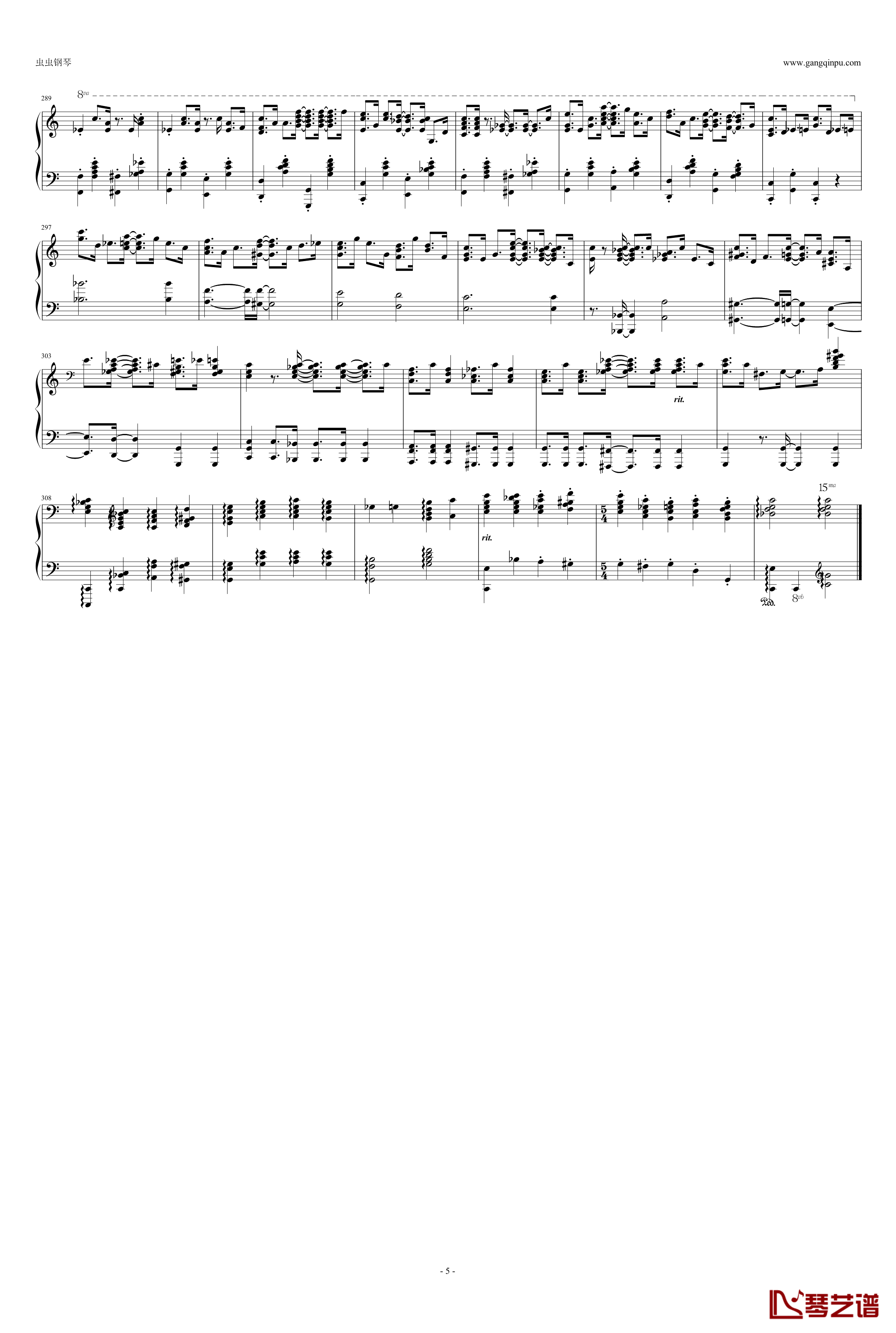 Nyan Catt钢琴谱-独奏-Tom Brier5