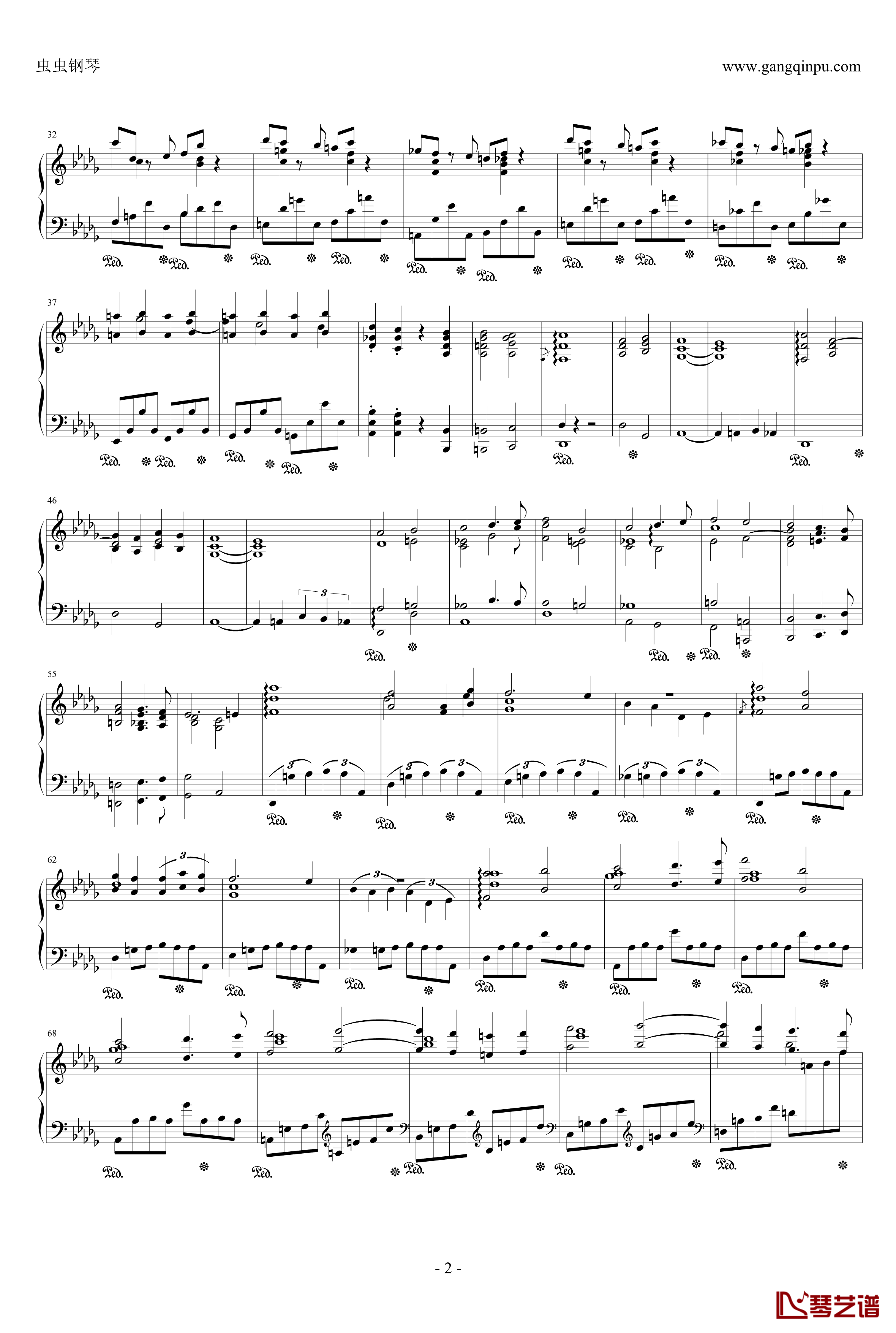 Sonata in B falt minor钢琴谱-S肖邦降b小调第二钢琴奏鸣曲 Op.352