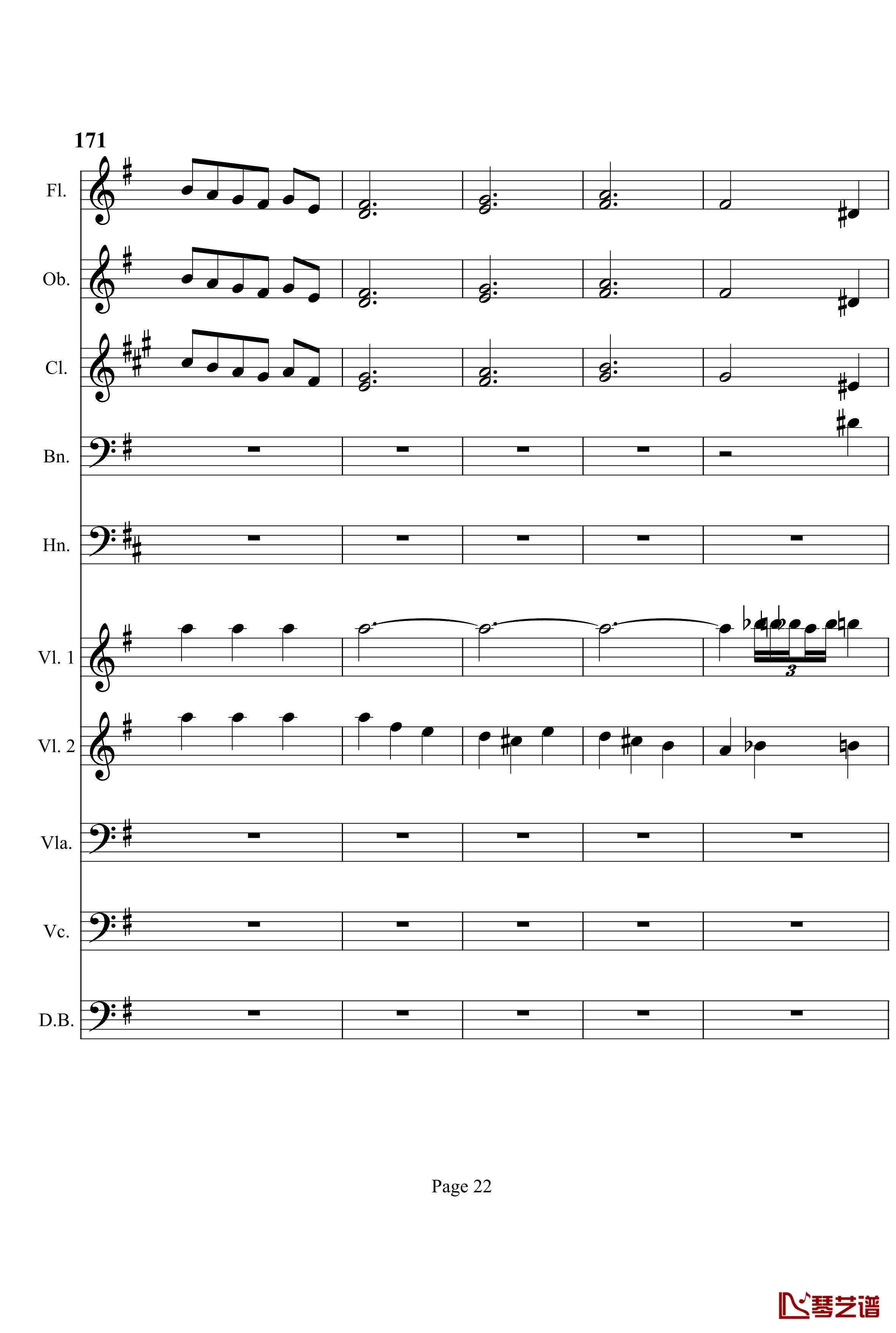 奏鸣曲之交响钢琴谱-第7首-Ⅲ-贝多芬-beethoven22
