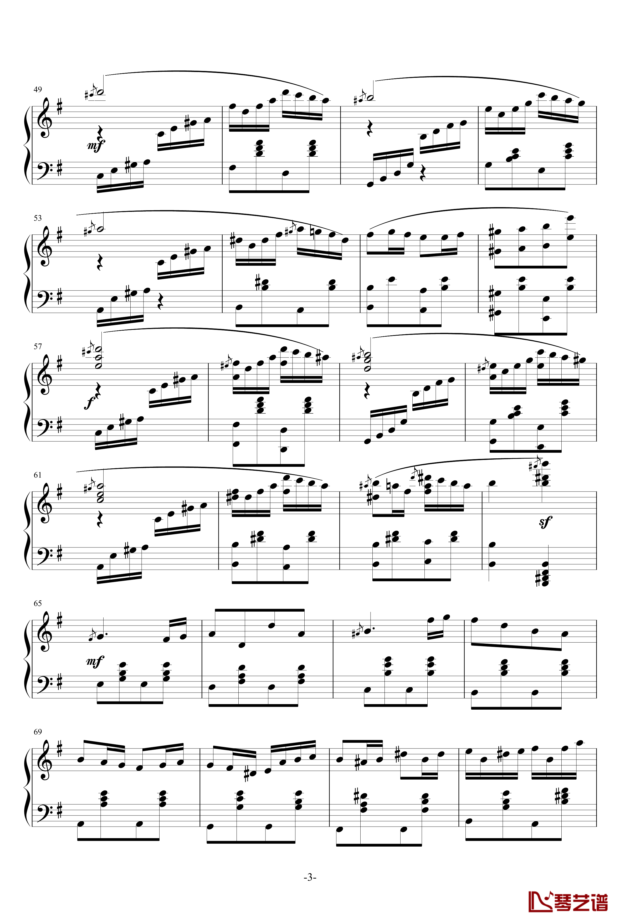 Ineffabilis钢琴谱-无可言喻-piano solo-M2U3