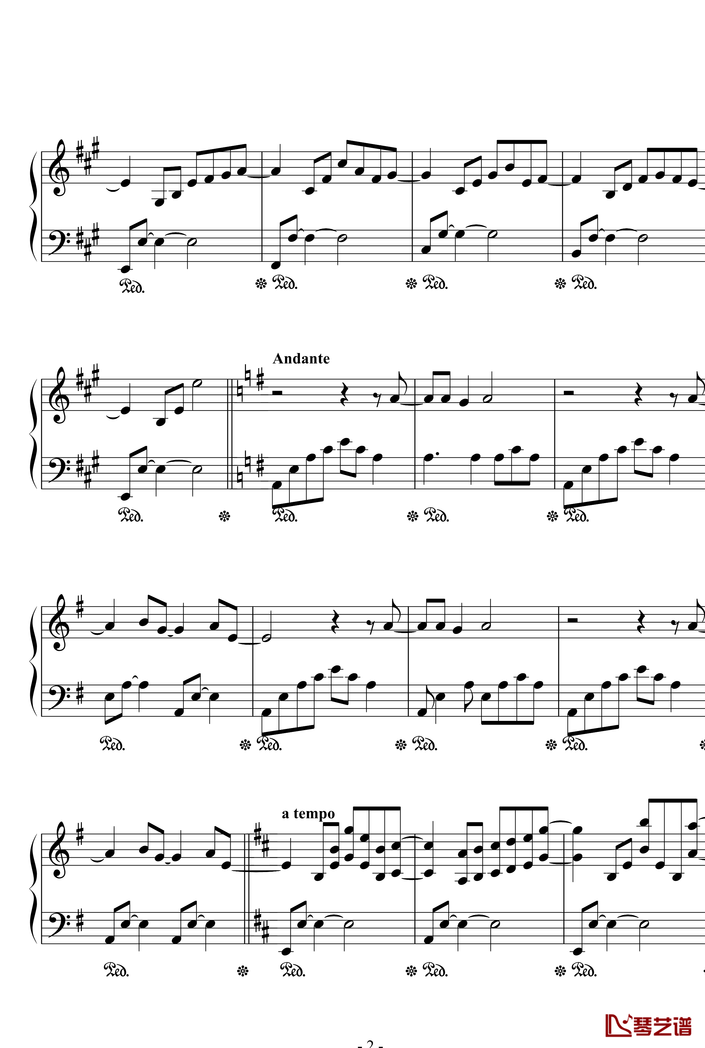 Aqua Harp钢琴谱-Wayne Lytle2