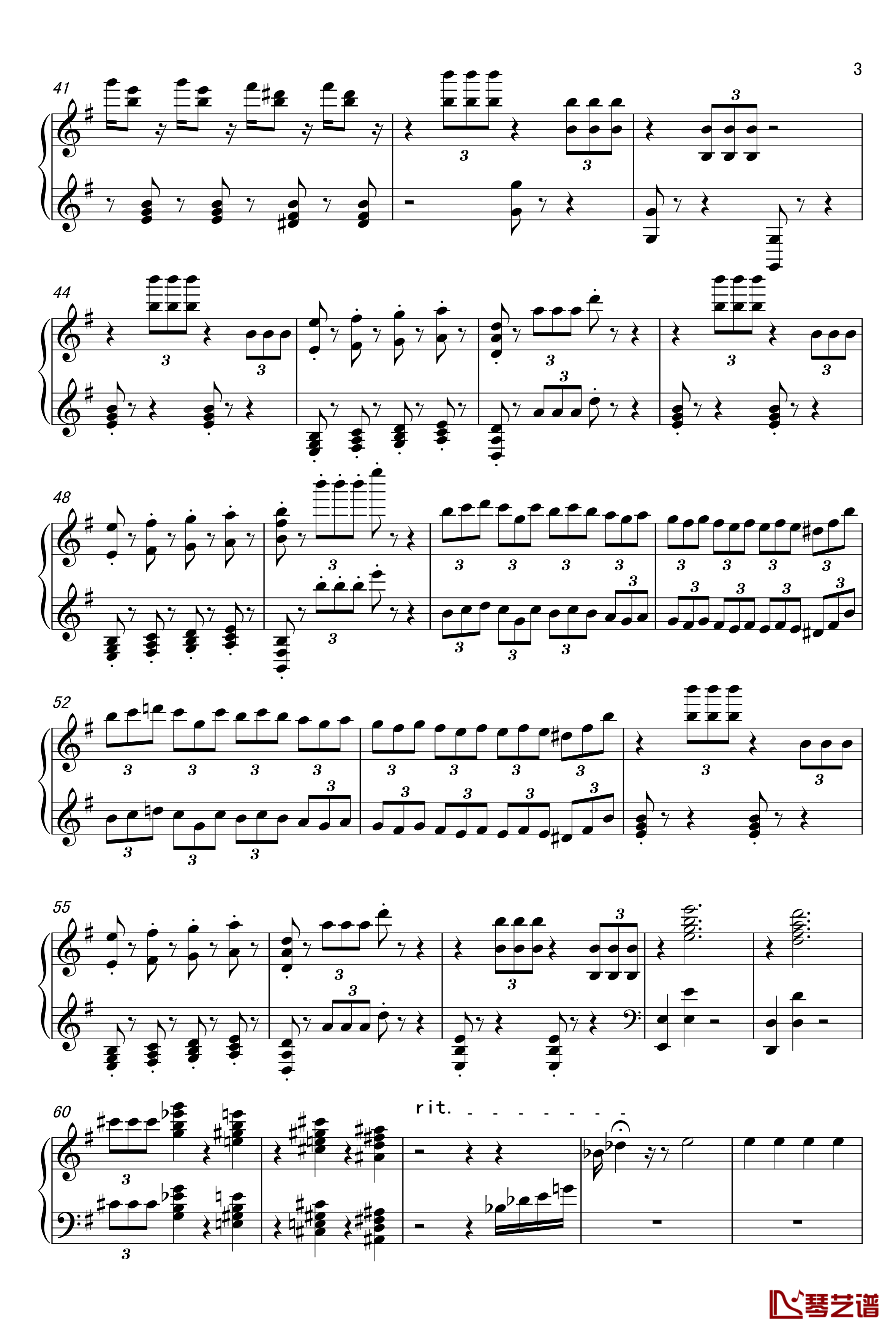 新世界钢琴协奏曲钢琴谱-马克西姆-Maksim·Mrvica3