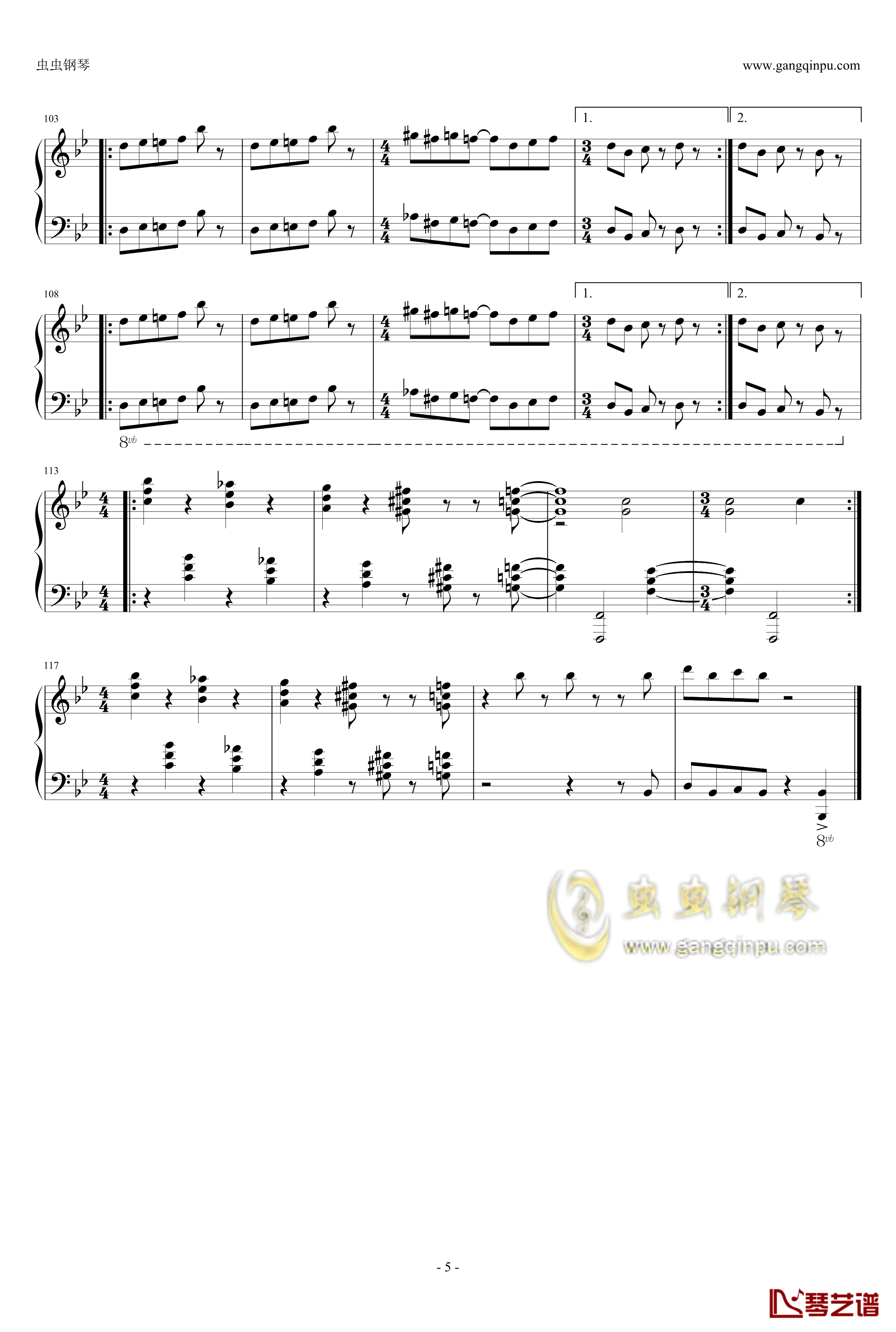 Sunnyside Apple钢琴谱-独奏-松本あすか5