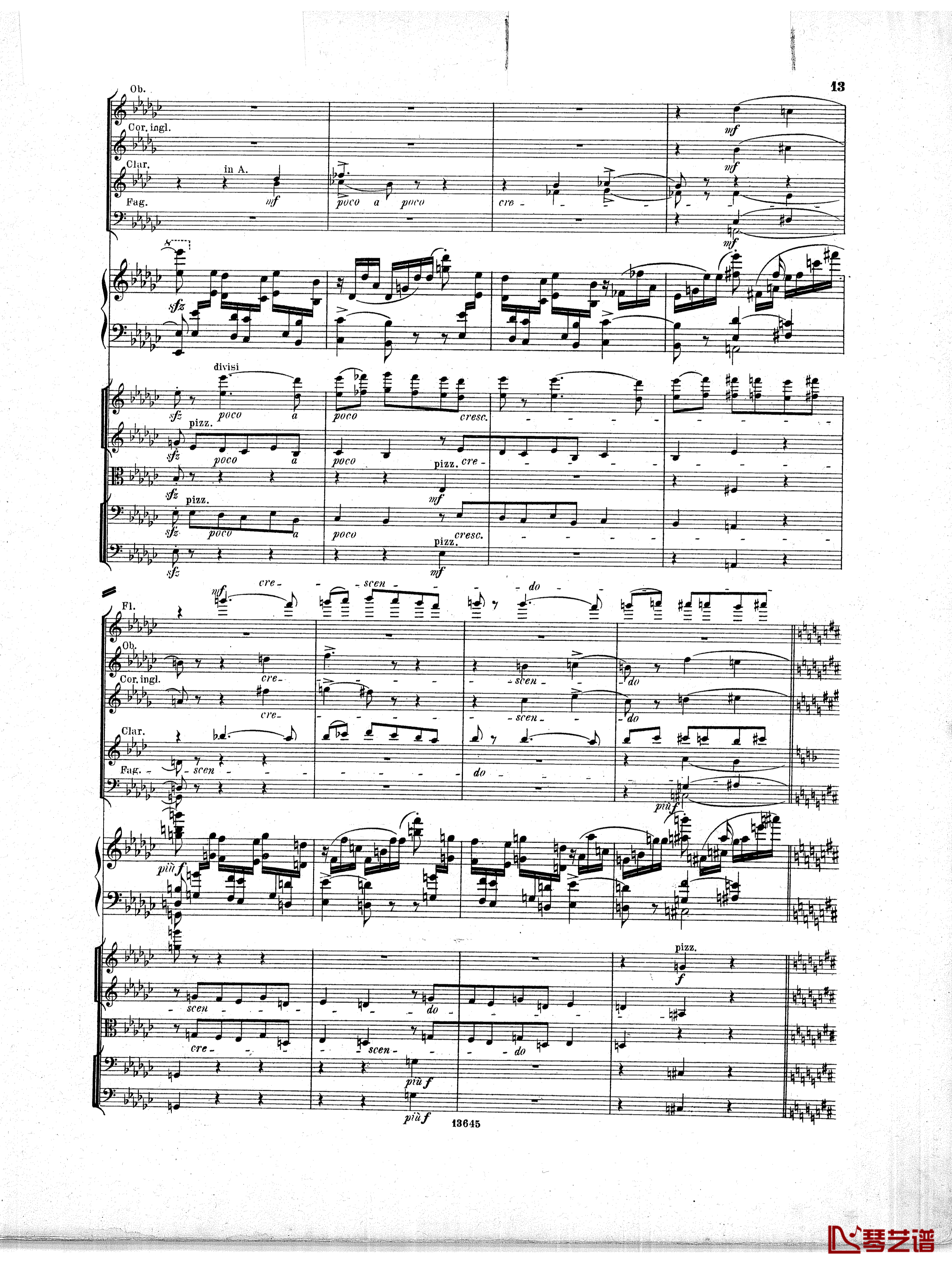 Lyapunov 降E小调第一钢琴协奏曲 Op.4钢琴谱-Lyapunov12