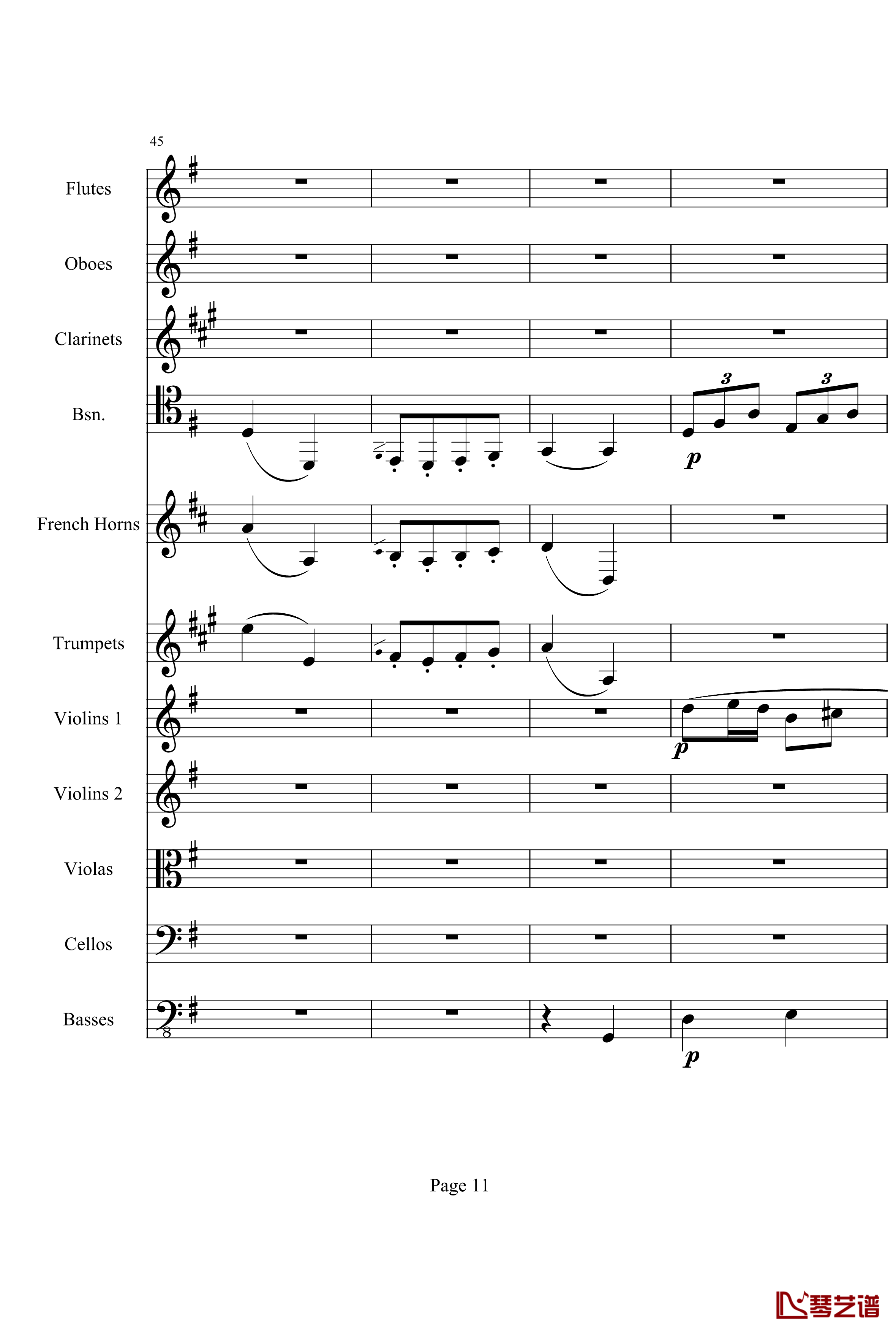 奏鸣曲之交响钢琴谱-第25首-Ⅲ-贝多芬-beethoven11
