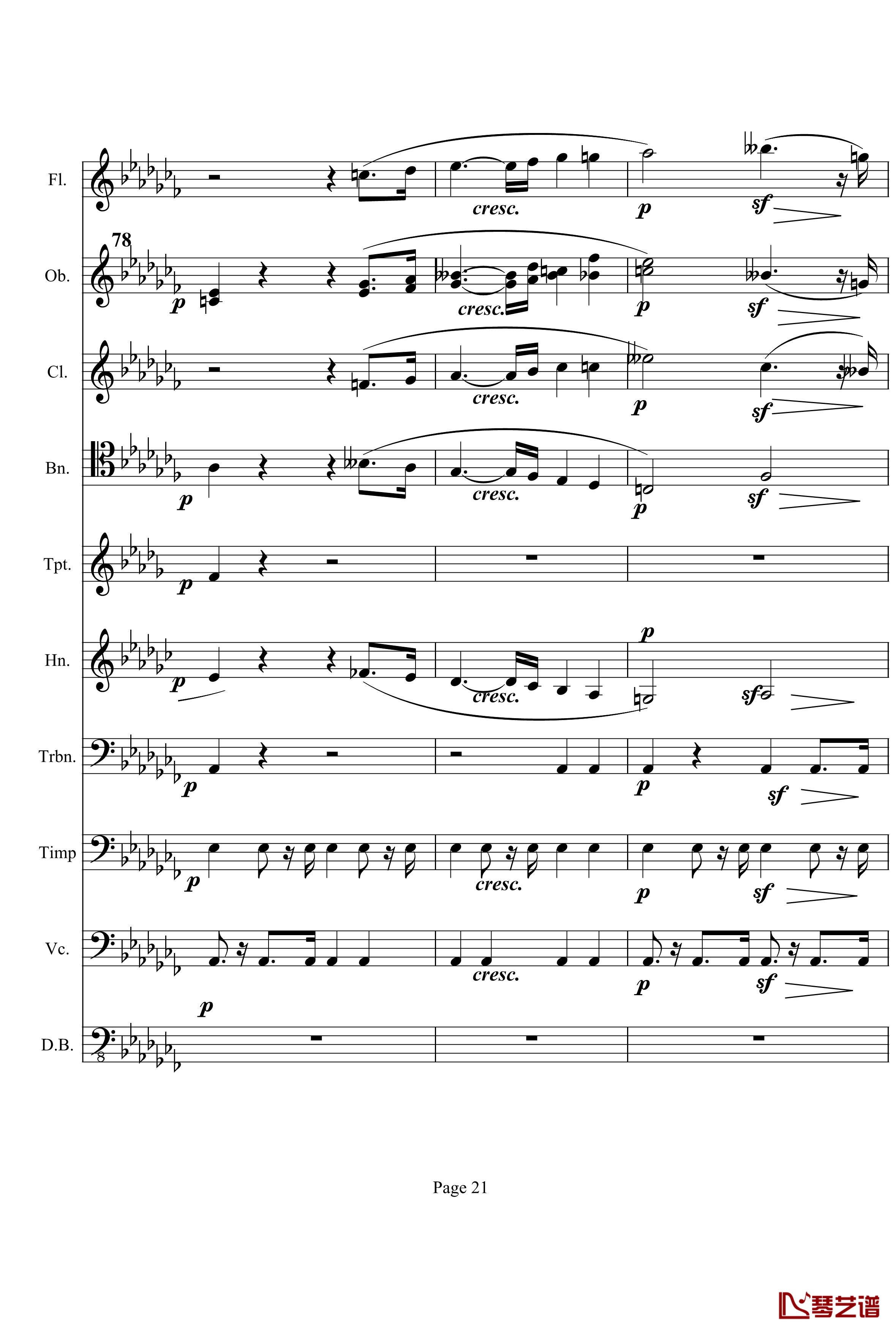 奏鸣曲之交响钢琴谱-第12首-Ⅲ-贝多芬-beethoven21