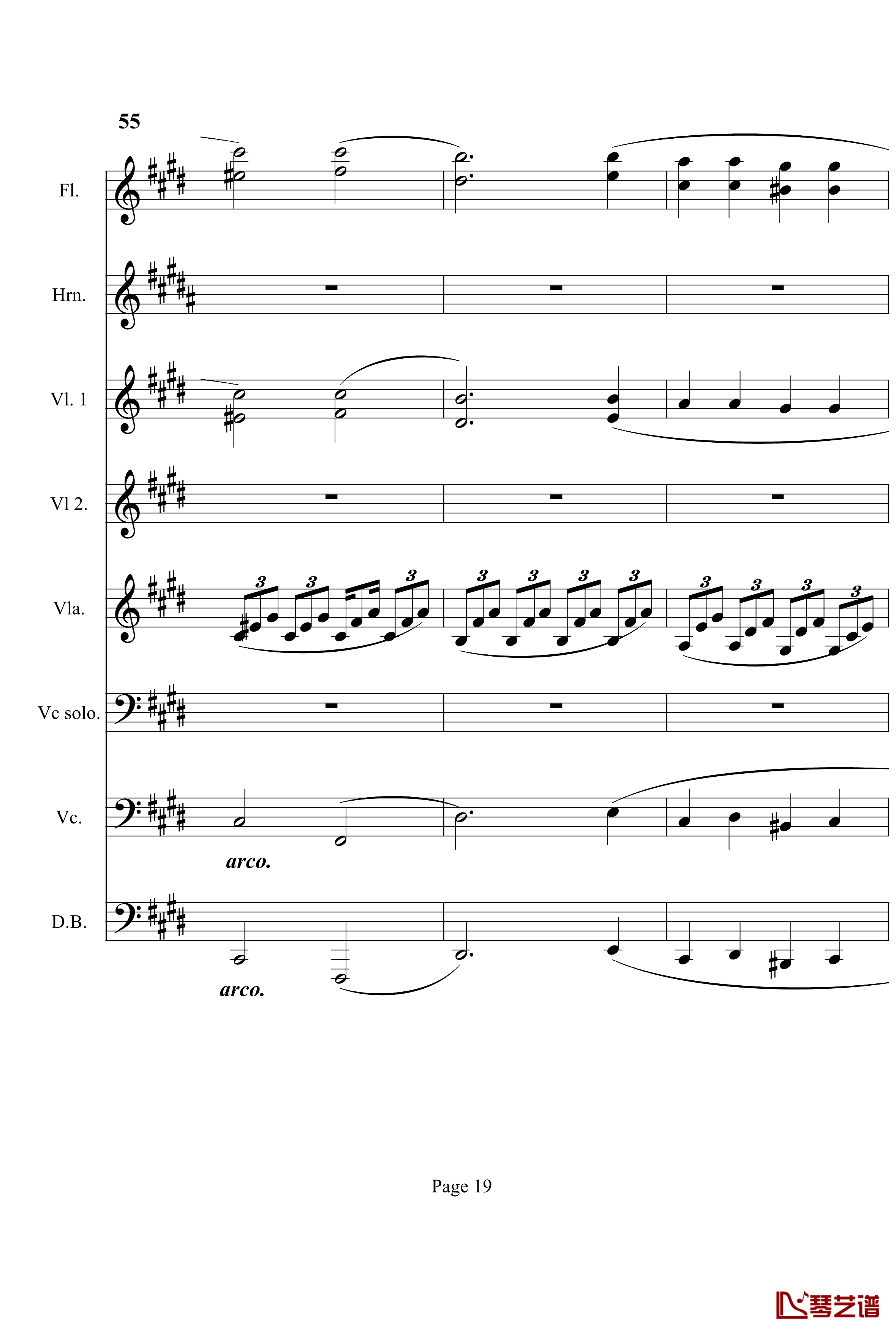 奏鸣曲之交响钢琴谱-第14首-Ⅰ-贝多芬-beethoven19