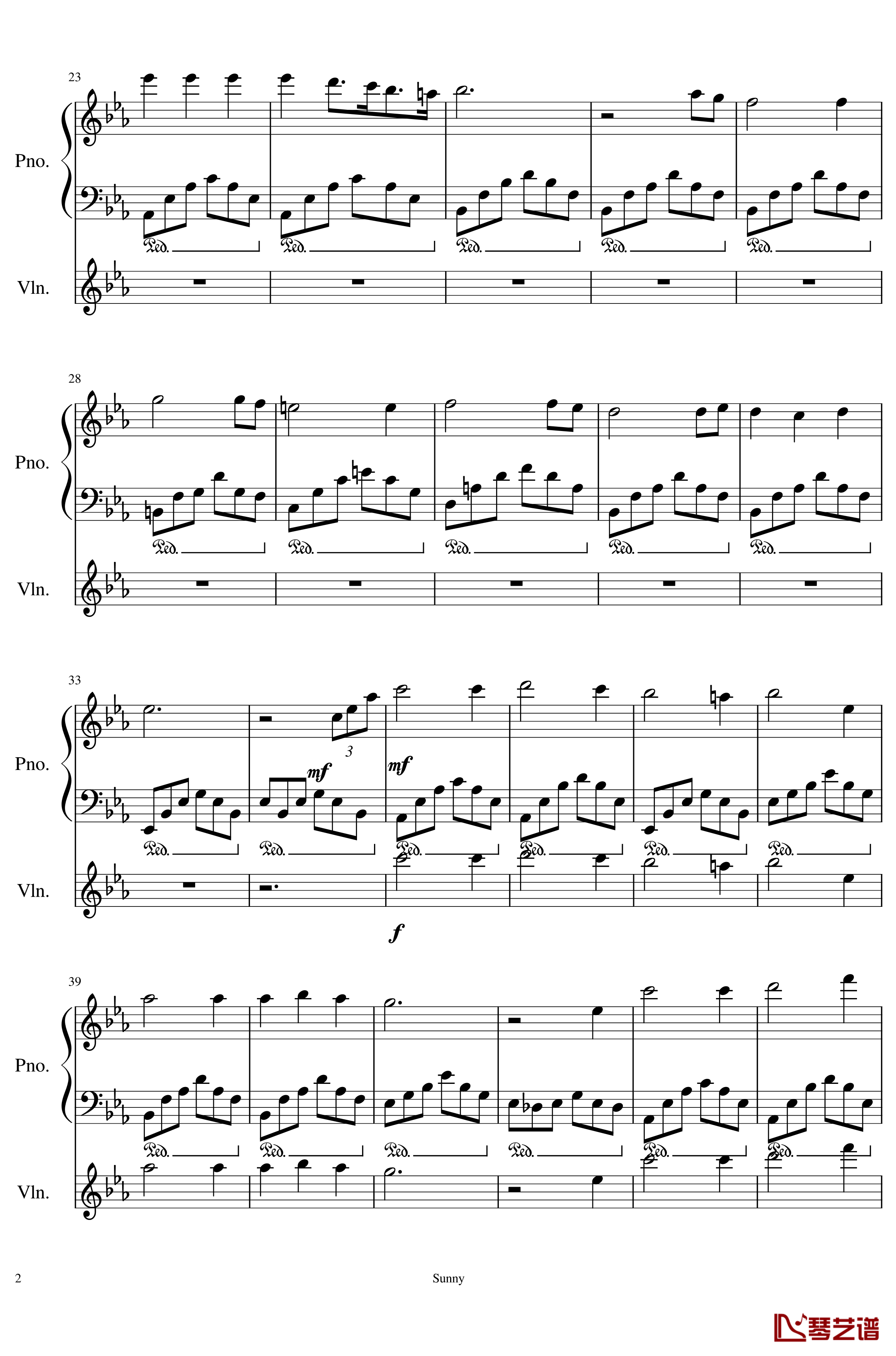 Op.1-1 钢琴谱-My First Music-SunnyAK472