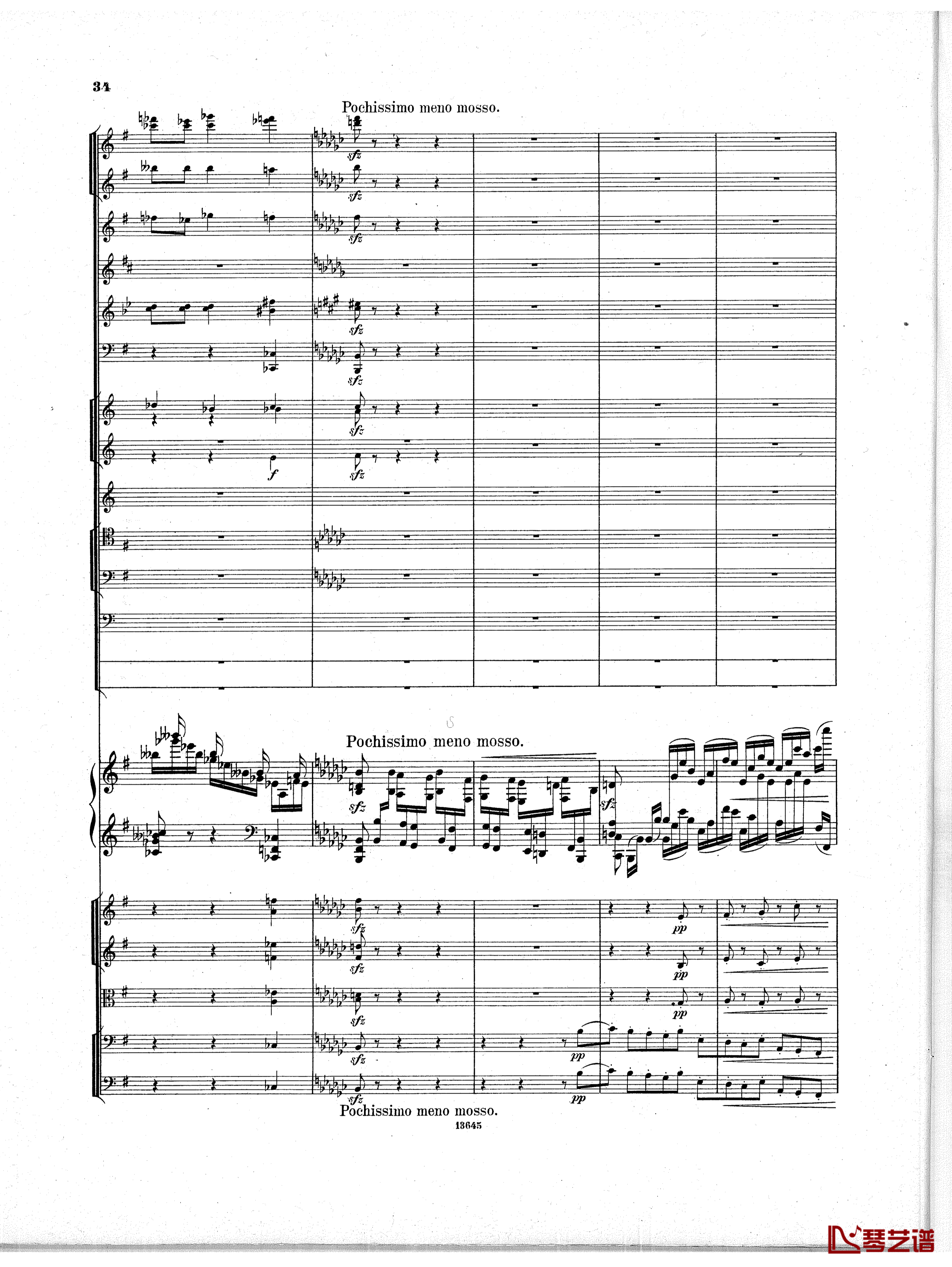 Lyapunov 降E小调第一钢琴协奏曲 Op.4钢琴谱-Lyapunov33