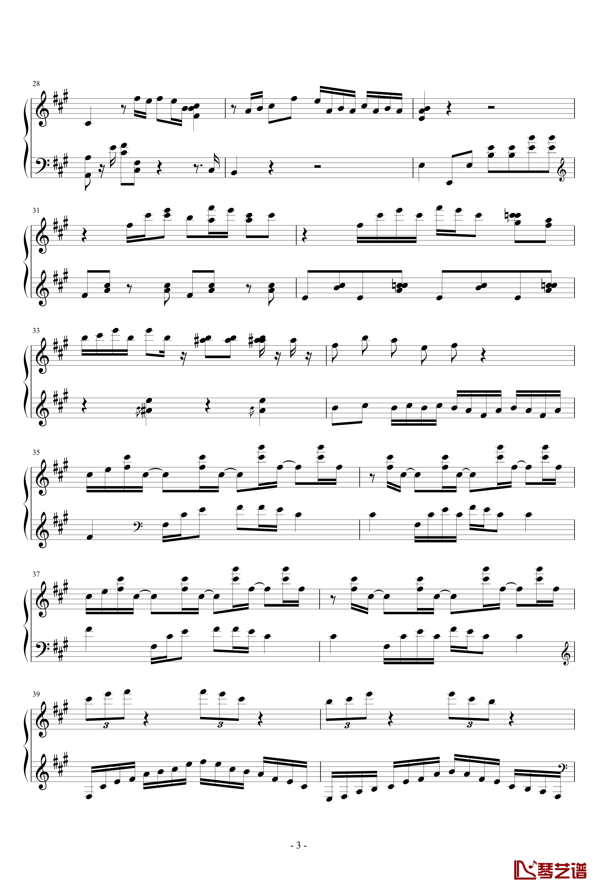 从零学作曲B1-1钢琴谱-梦乐师3