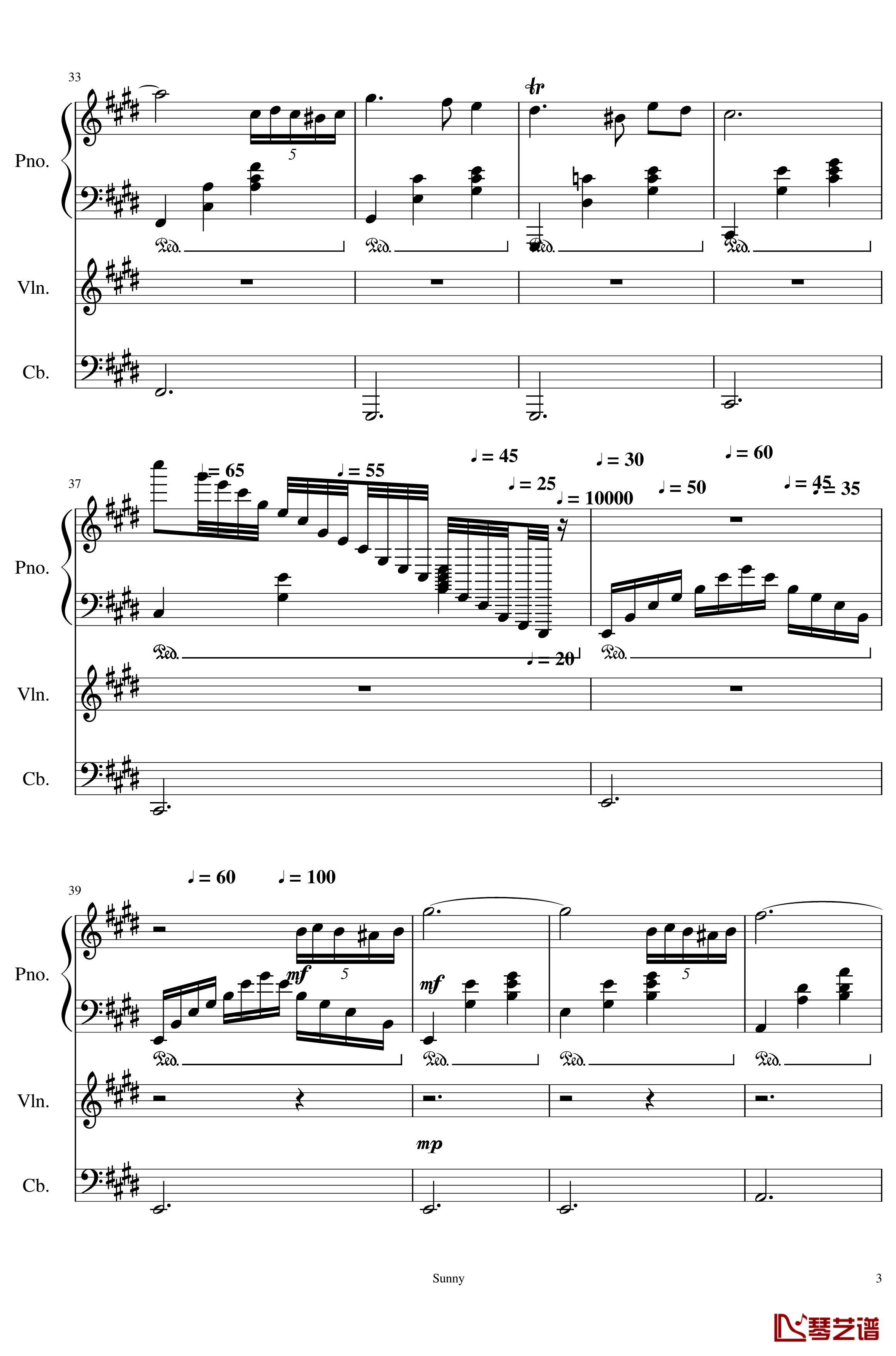 Op.1-2 钢琴谱-最苦与最乐-SunnyAK473