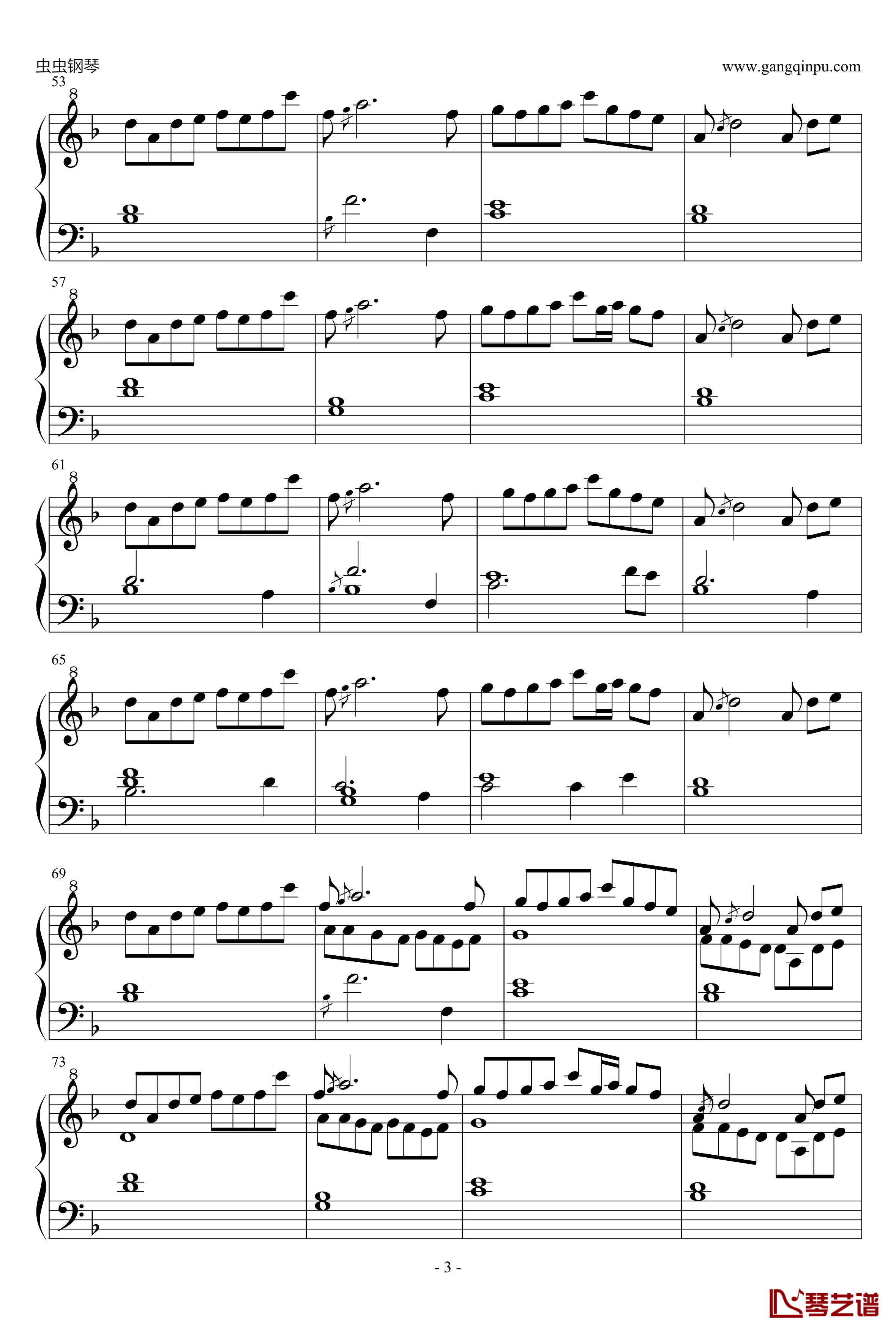 Eternal Hope钢琴谱-Original Composition3