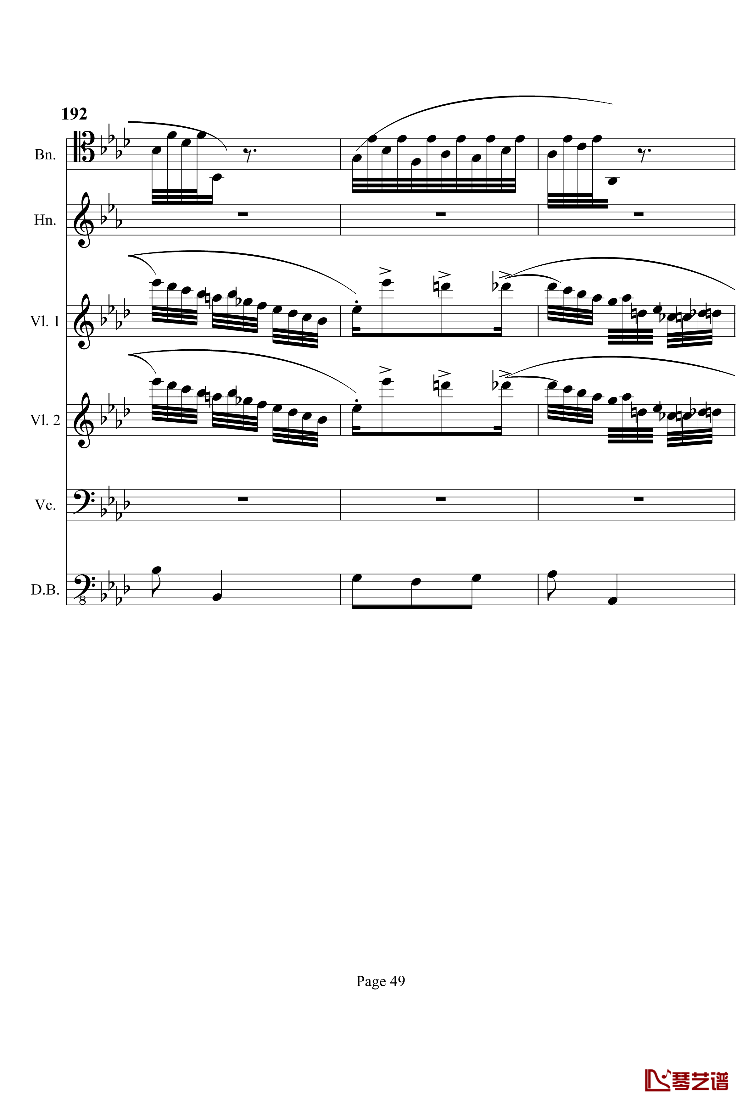 奏鸣曲之交响钢琴谱-第12首-Ⅰ-贝多芬-beethoven49