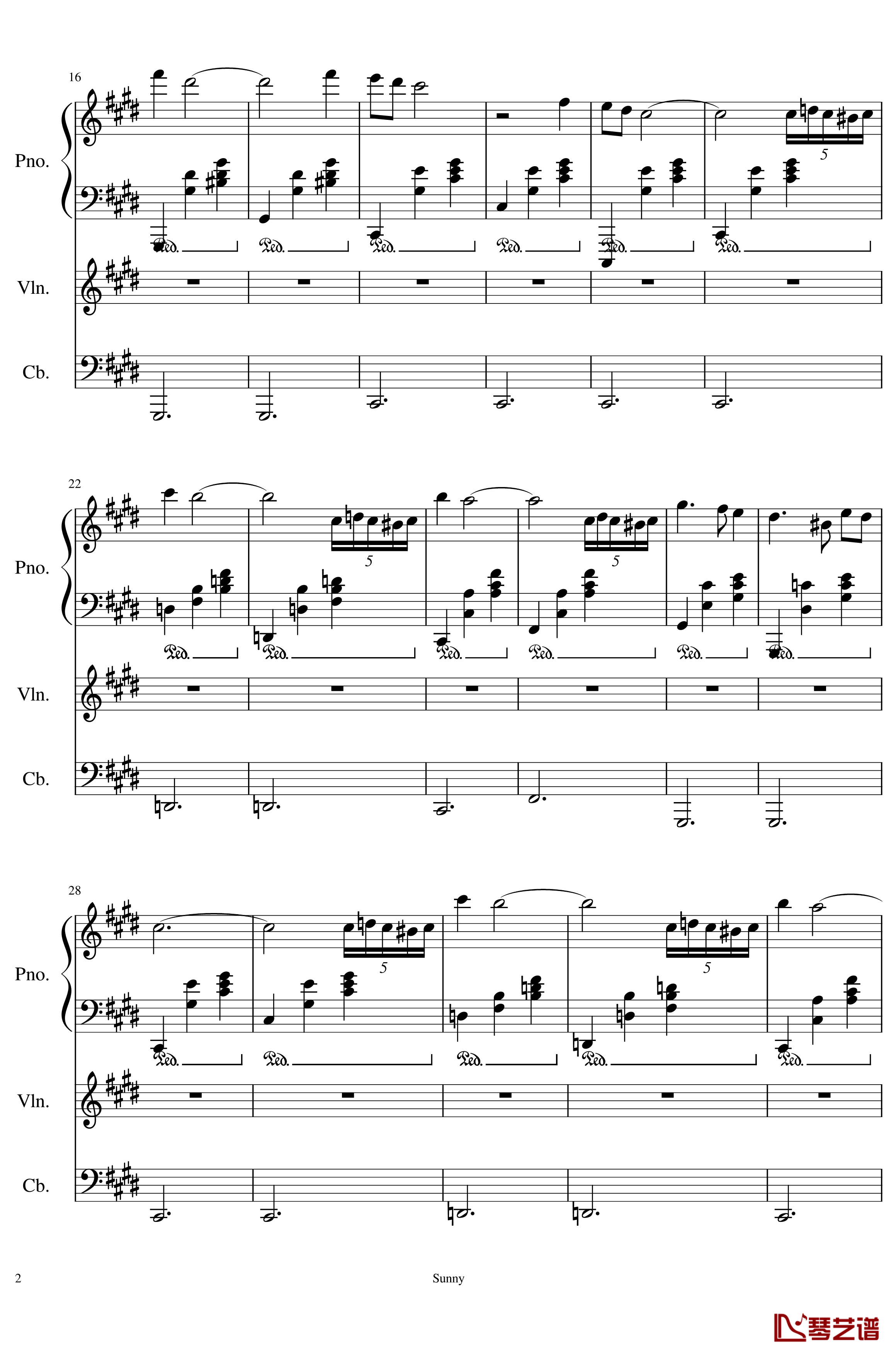 Op.1-2 钢琴谱-最苦与最乐-SunnyAK472