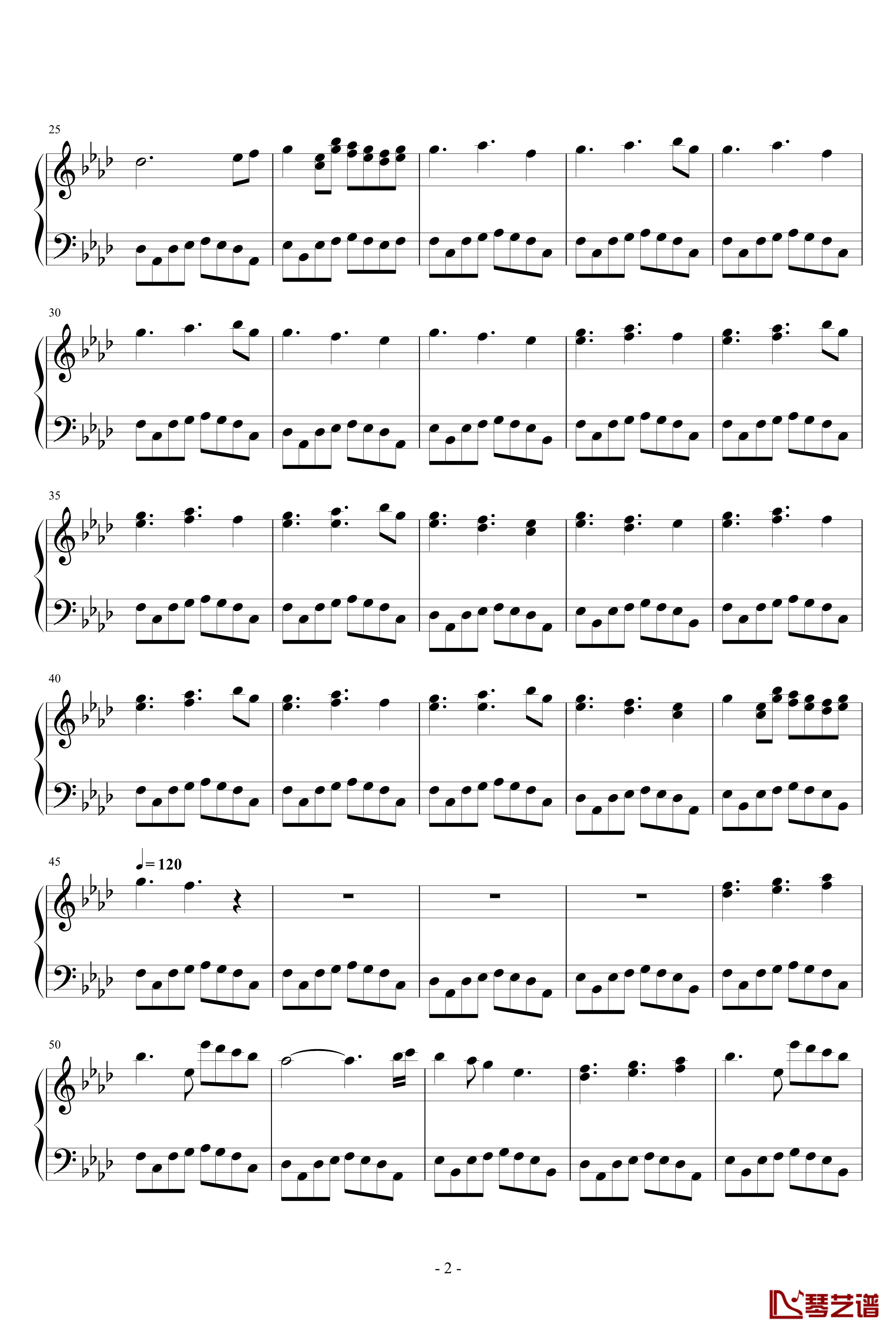 幻之声钢琴谱-不完美的音色2